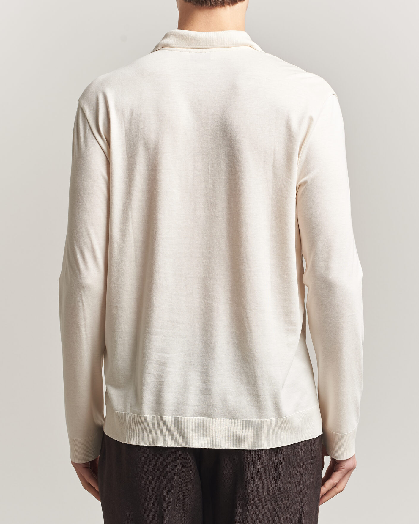Hombres | Camisas | Altea | Jersey Knit Shirt Off White