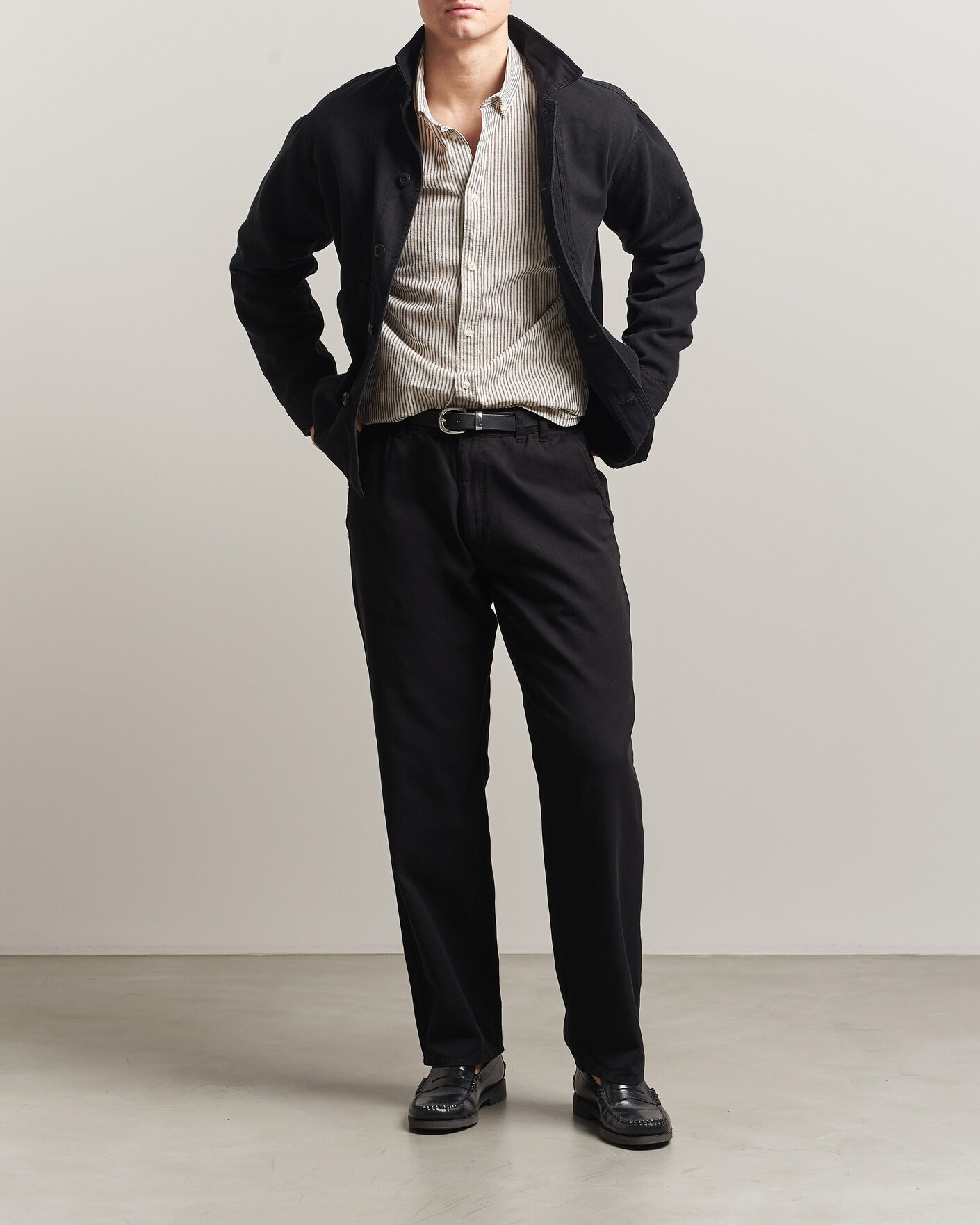 Hombres | Pantalones | Forét | Clay Light Pants Black