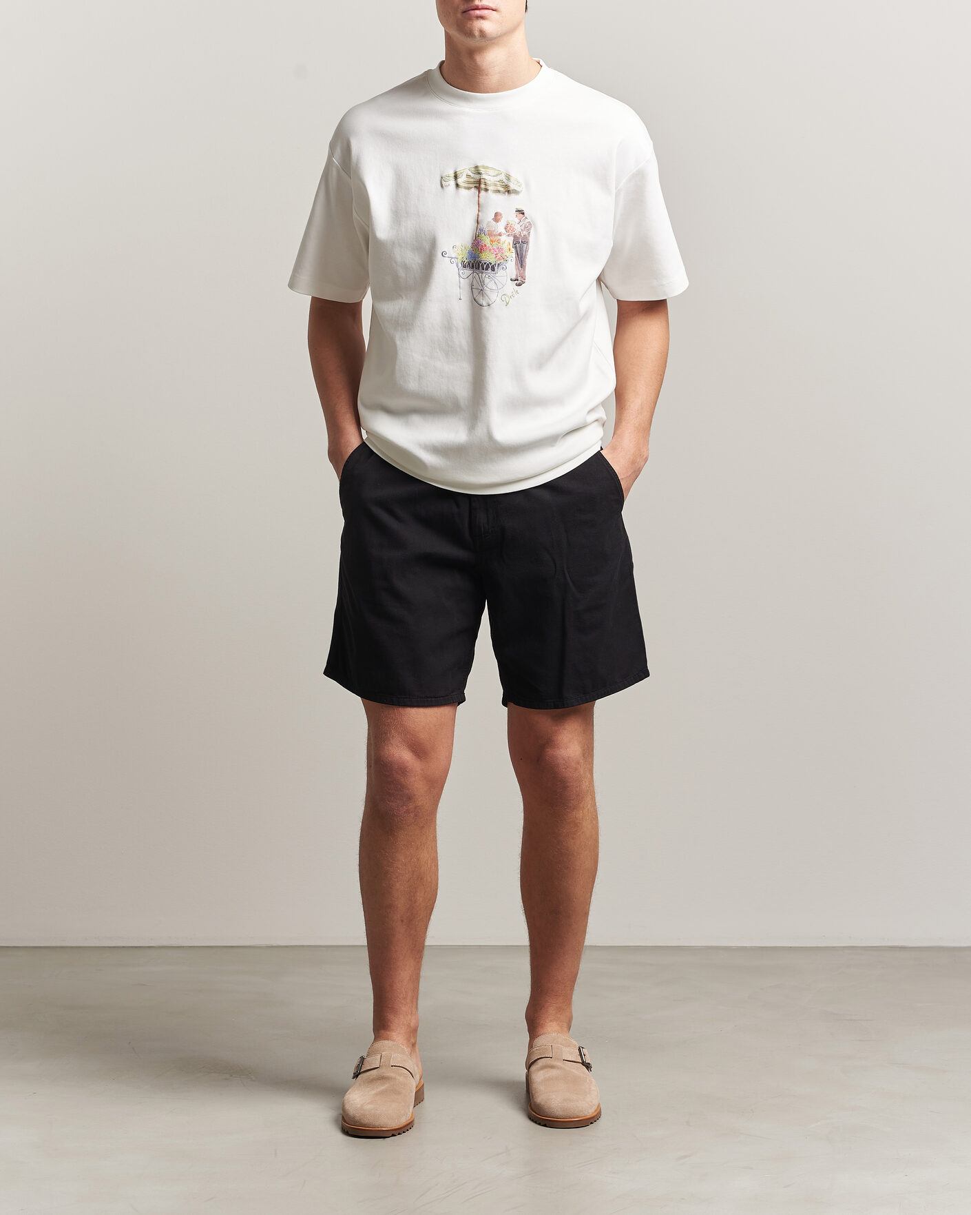 Hombres | Pantalones cortos | Forét | Clay Light Shorts Black