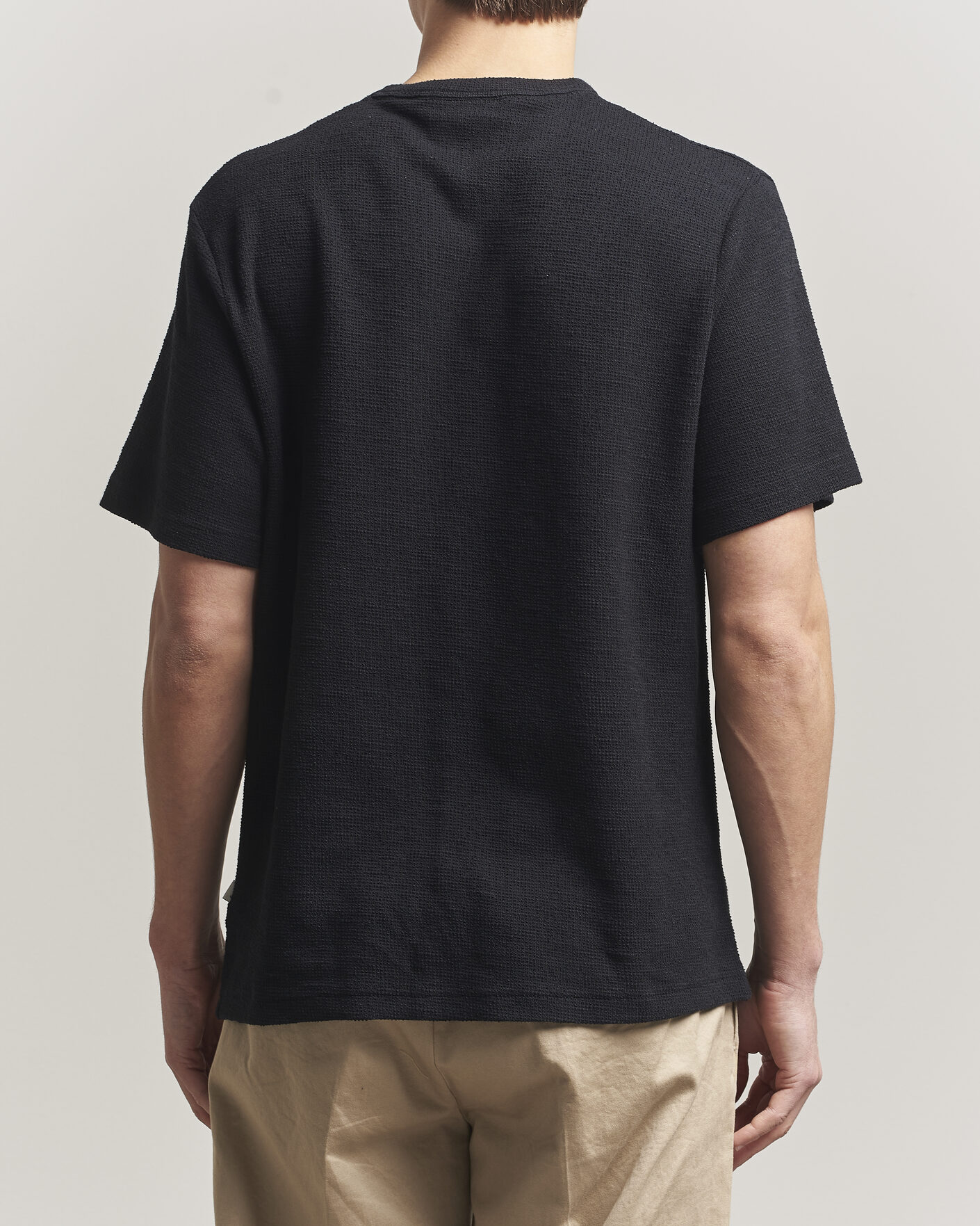 Hombres | Camisetas | Forét | Fir Structured T-Shirt Black