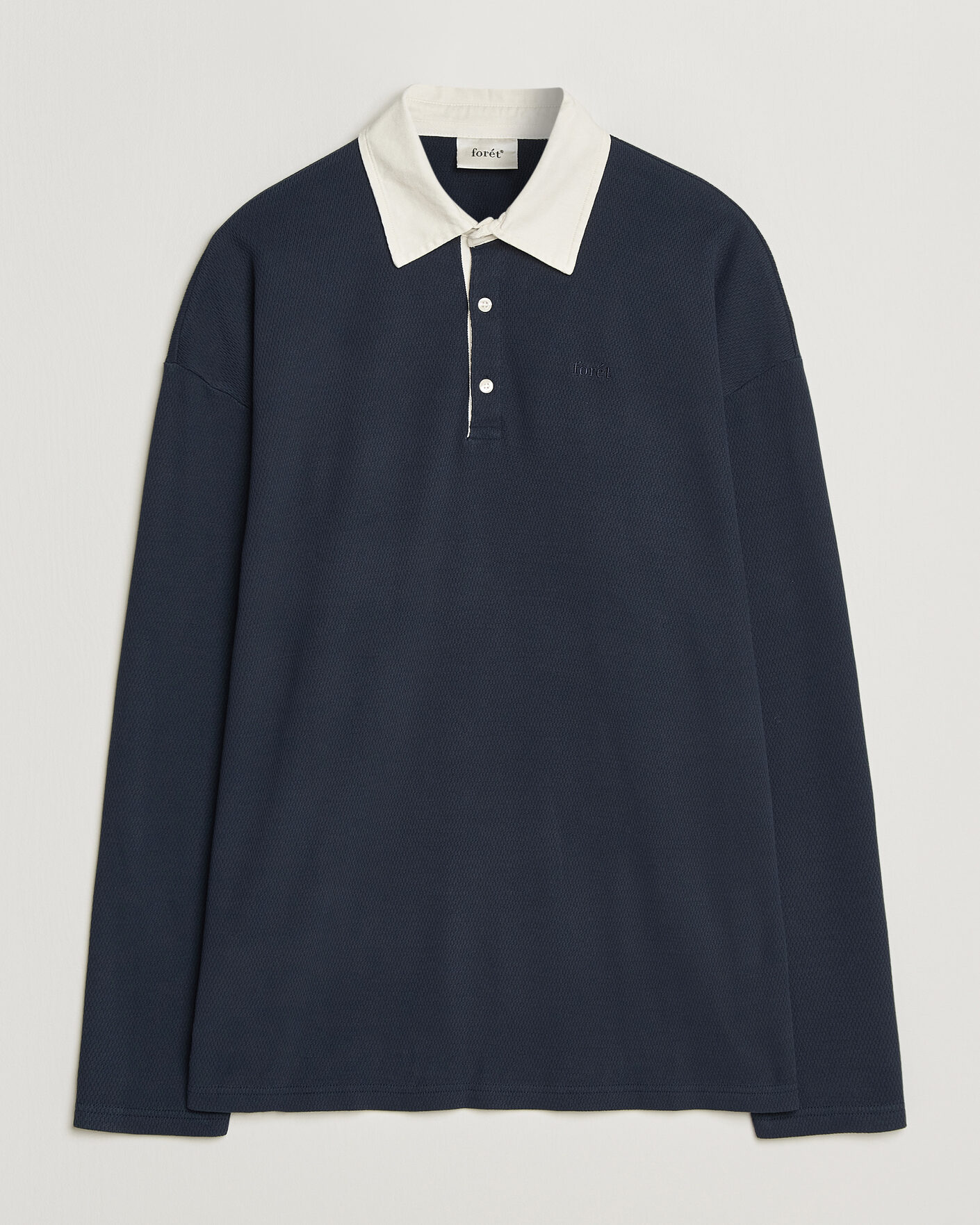 Hombres | Jerséis y prendas de punto | Forét | Match Rugby Structured Sweatshirt Navy