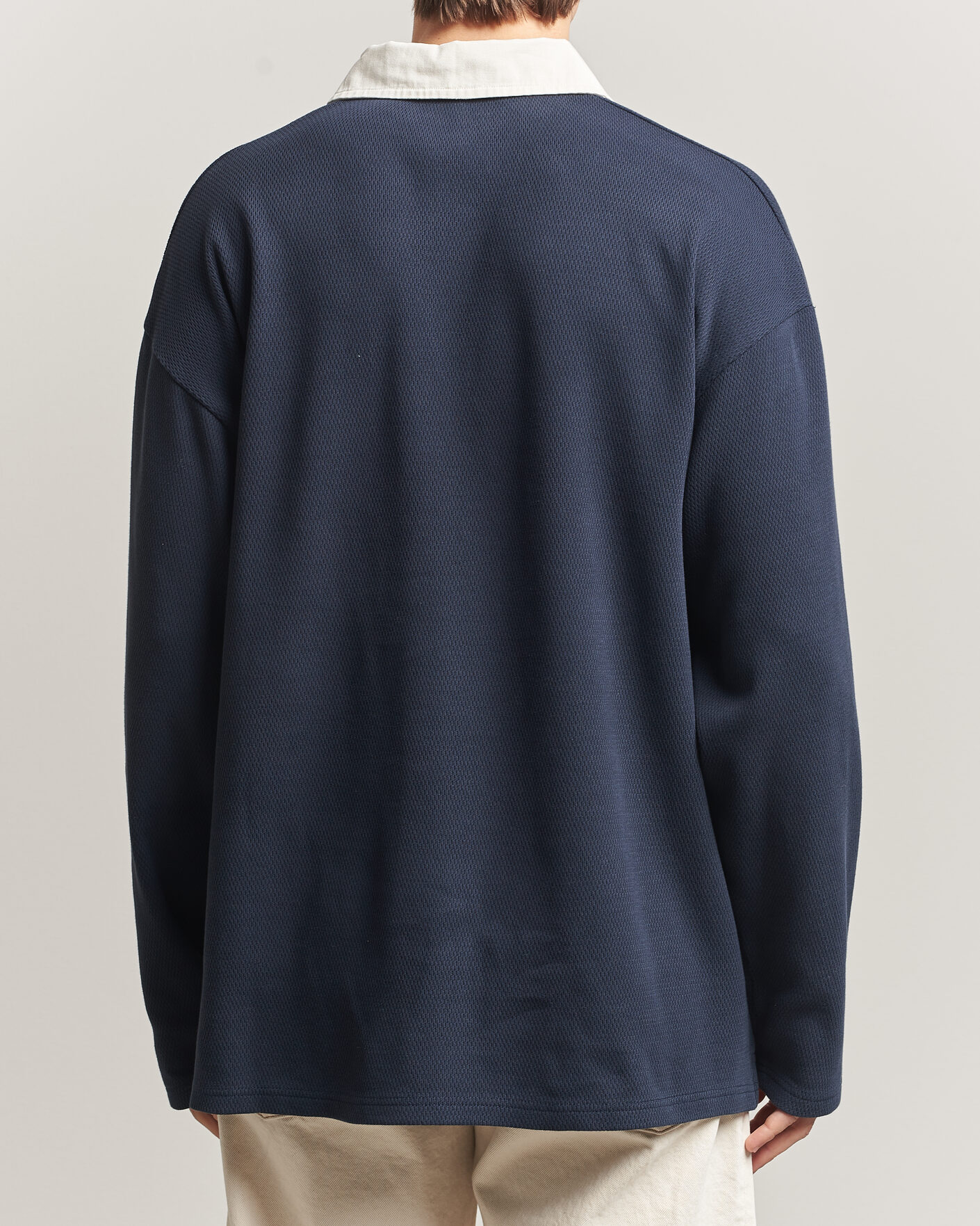 Hombres | Jerséis y prendas de punto | Forét | Match Rugby Structured Sweatshirt Navy