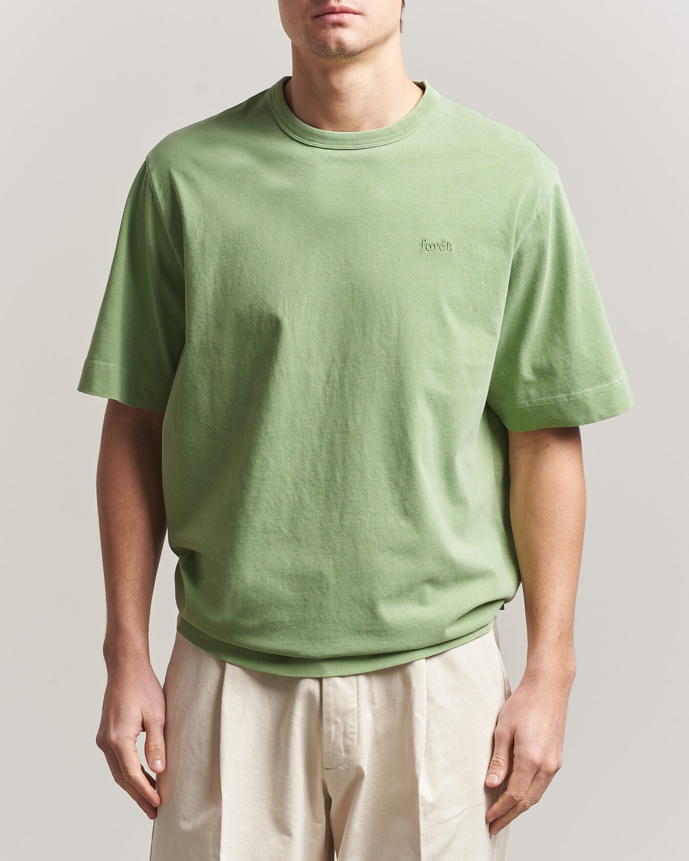 Hombres | Camisetas | Forét | Park Loose Fit T-Shirt Vibrant Moss