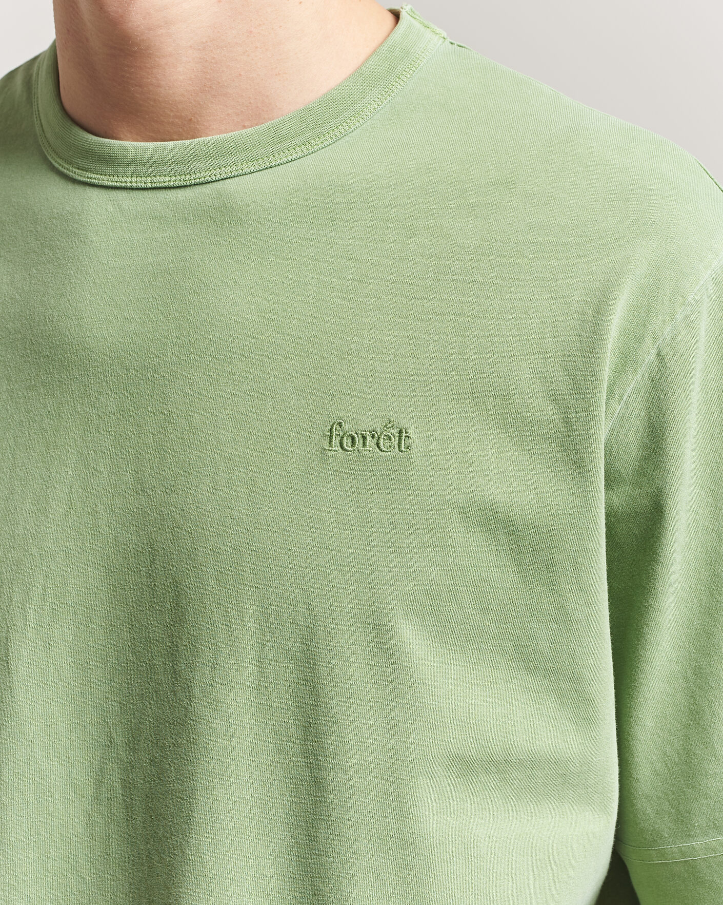 Hombres | Camisetas | Forét | Park Loose Fit T-Shirt Vibrant Moss