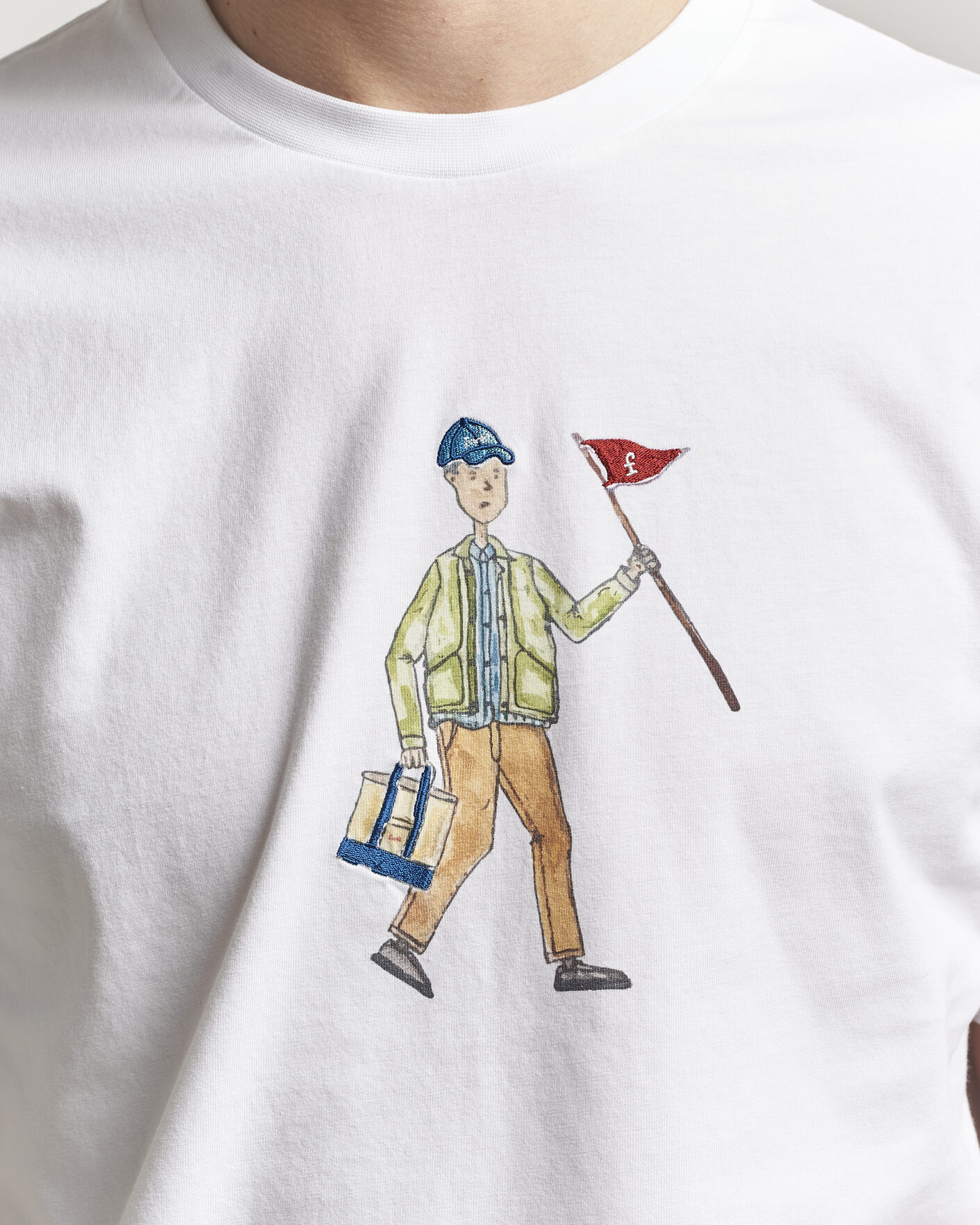 Hombres | Camisetas | Forét | Patrol T-Shirt White