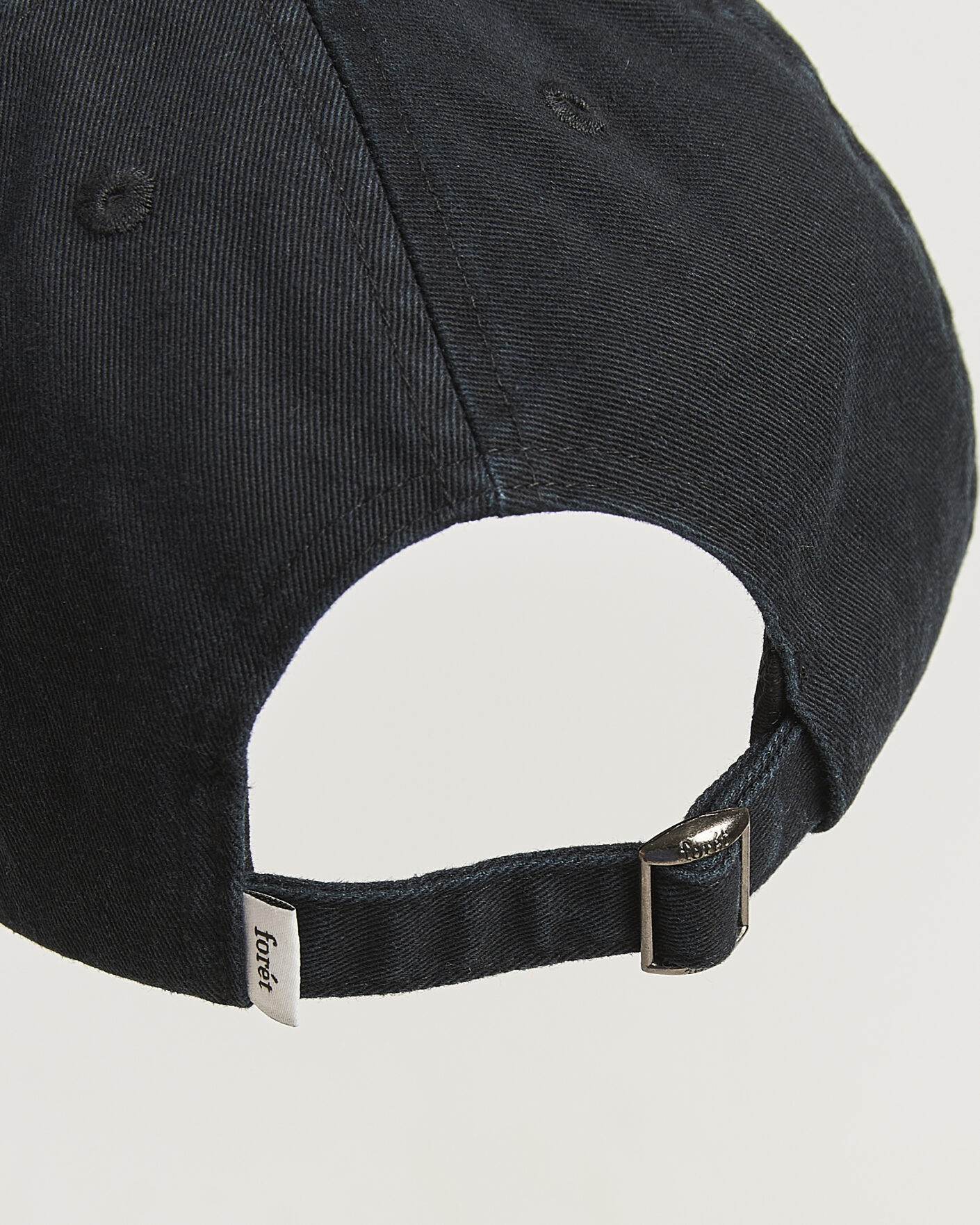 Hombres | Sombreros y gorras | Forét | Posy Washed Cap Black