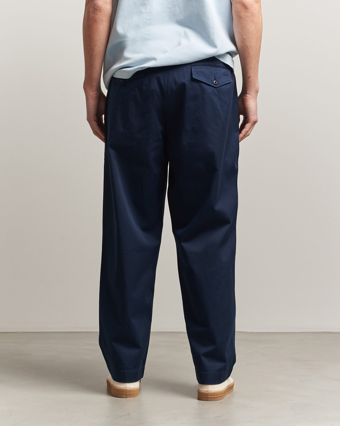 Hombres | Pantalones | Forét | Writer Relaxed Fit Pants Navy
