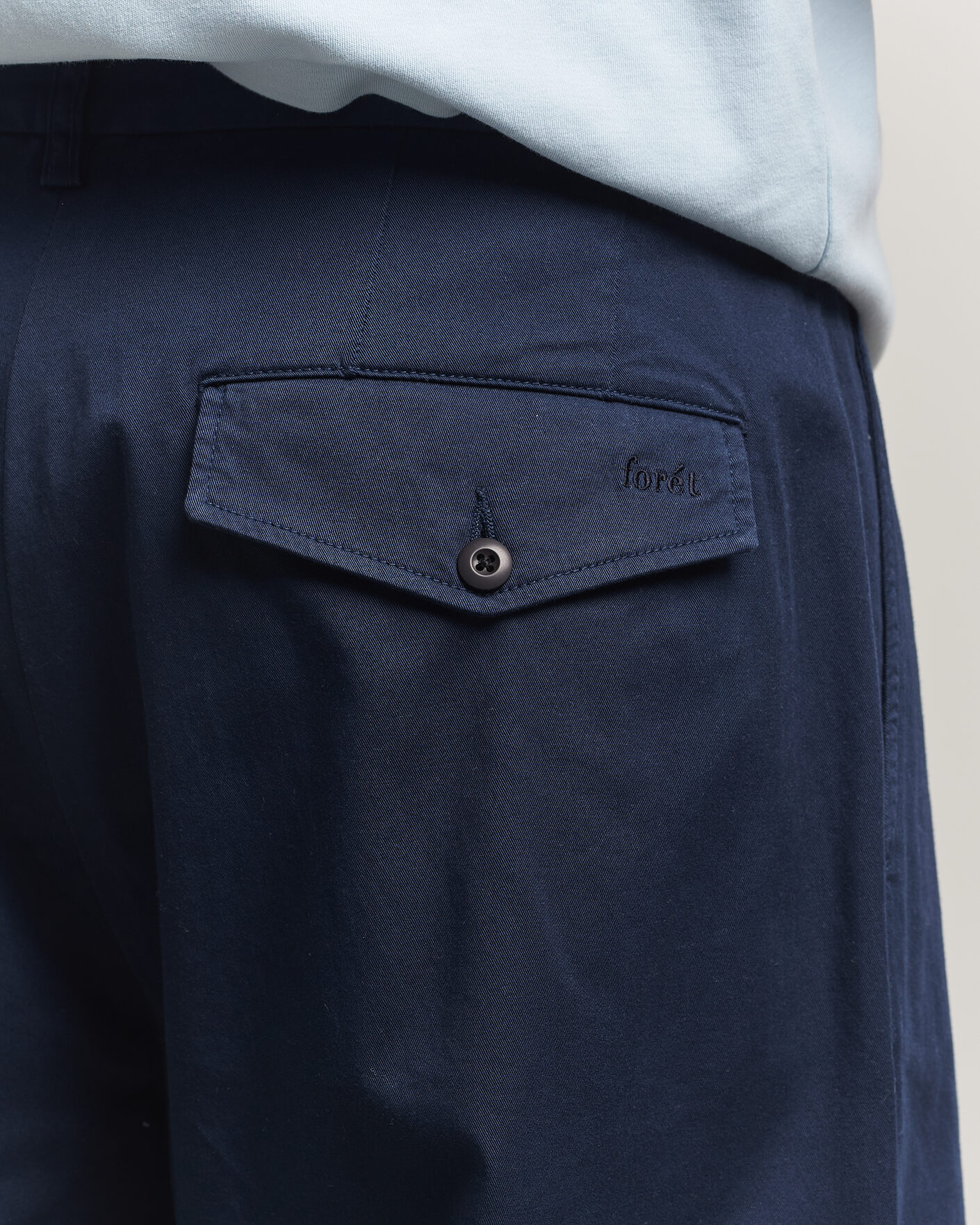 Hombres | Pantalones | Forét | Writer Relaxed Fit Pants Navy