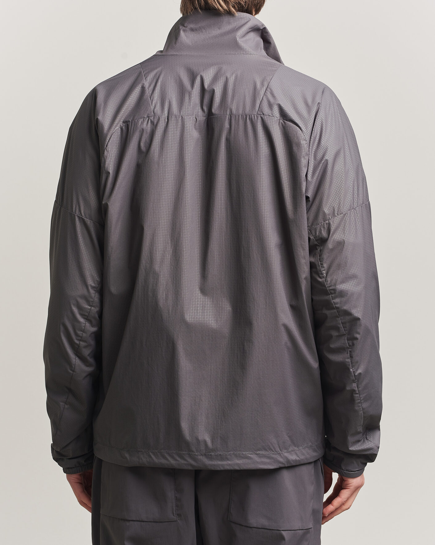 Hombres | Abrigos y chaquetas | Stone Island | Stellina Nylon Stretch Field Jacket Charcoal