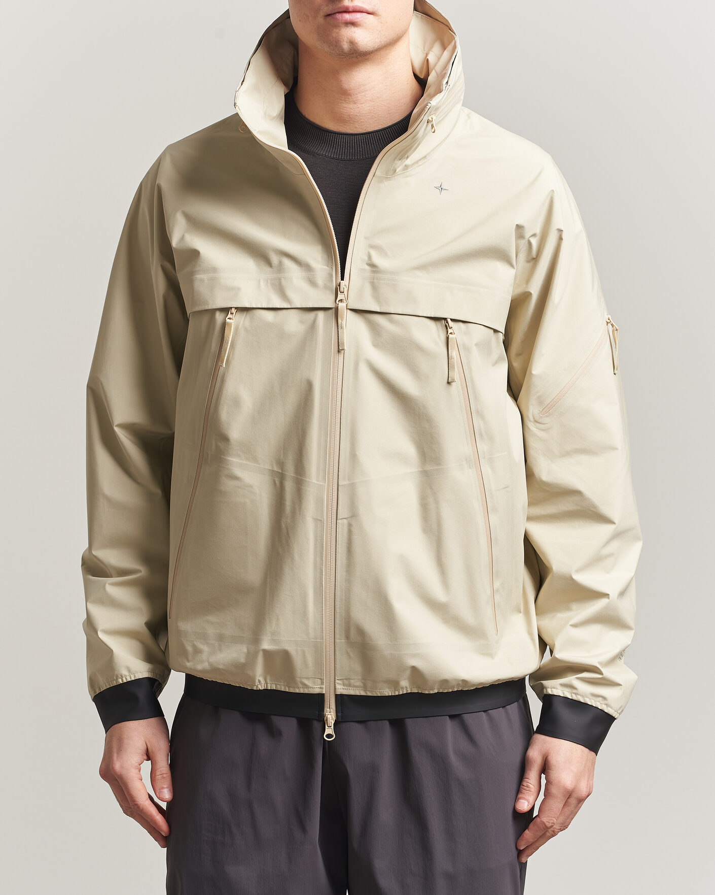 Hombres | Abrigos y chaquetas | Stone Island | Stellina GORE-TEX Hood Jacket Oats