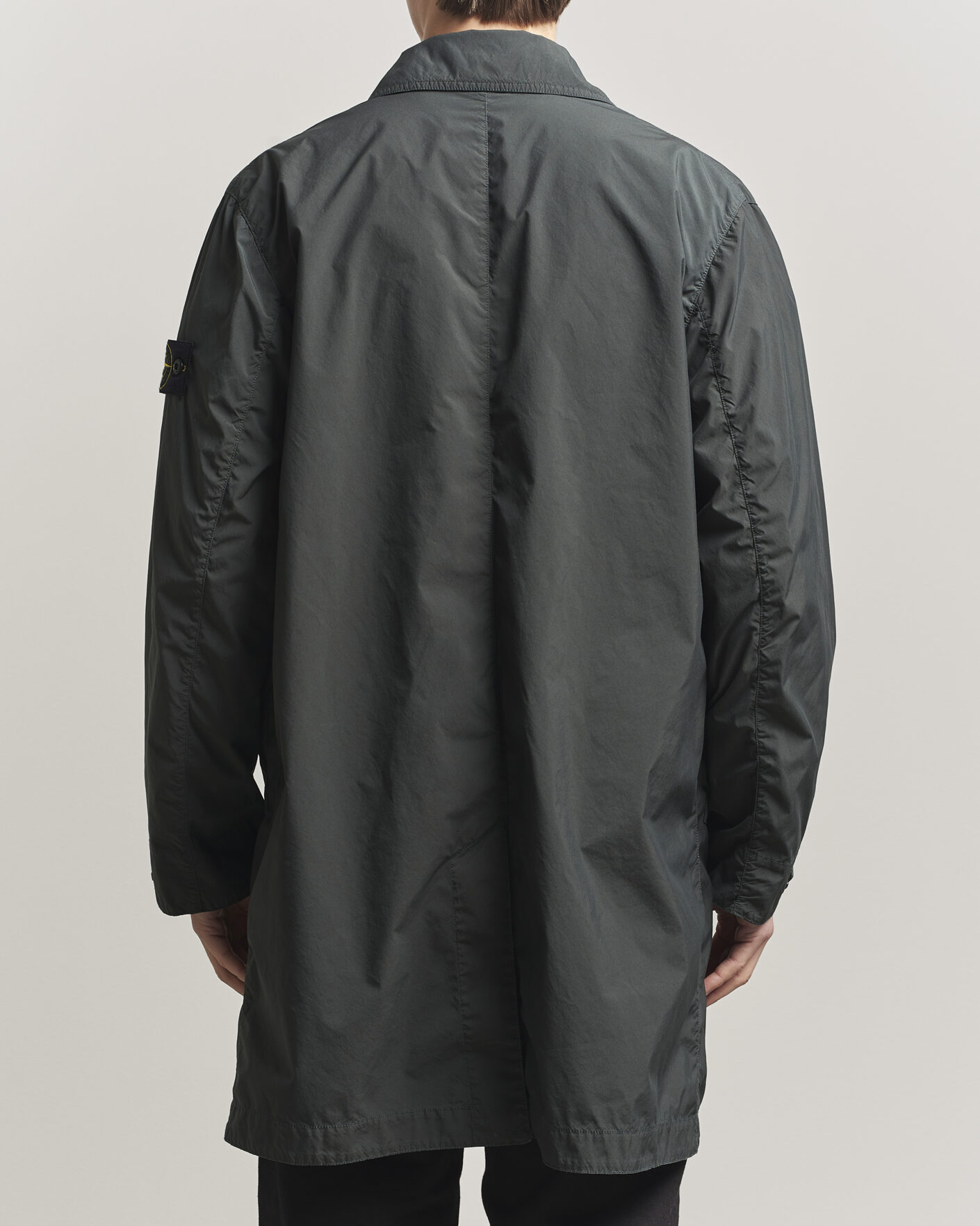 Hombres | Abrigos y chaquetas | Stone Island | Light Compact Car Coat Charcoal