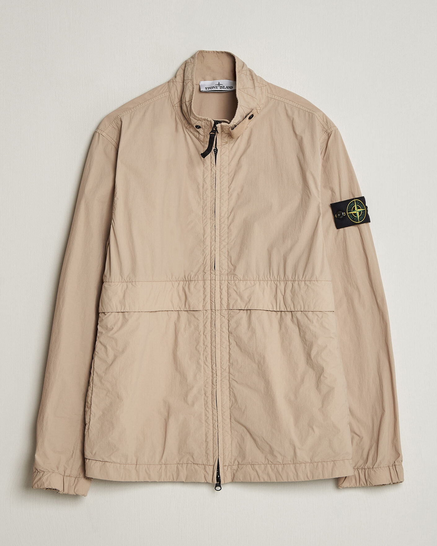 Hombres | Abrigos y chaquetas | Stone Island | Nylon Smerigliato-TC Stand Collar Jacket Desert