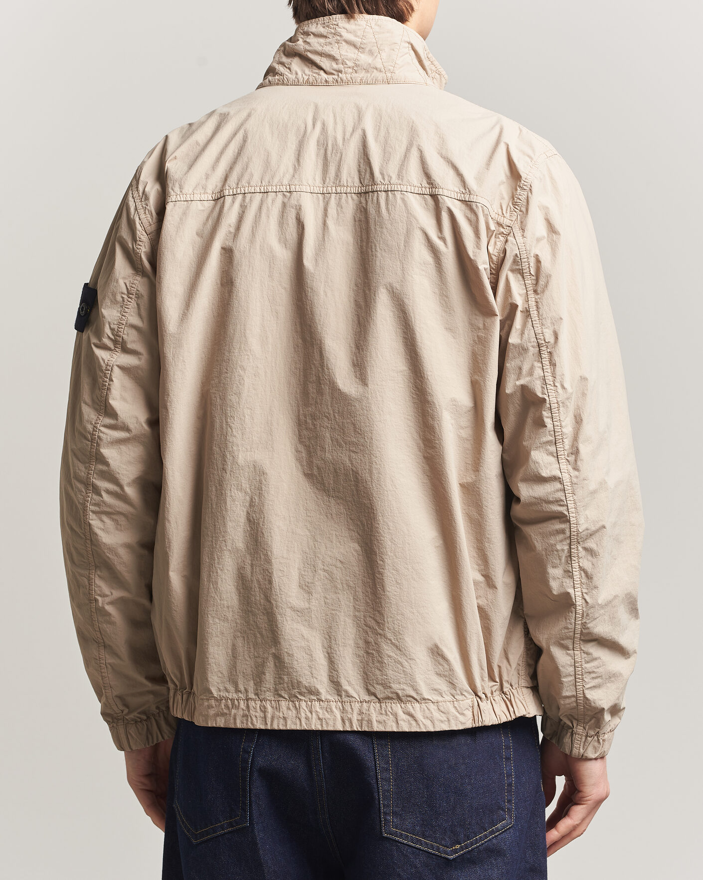 Hombres | Abrigos y chaquetas | Stone Island | Nylon Smerigliato-TC Stand Collar Jacket Desert