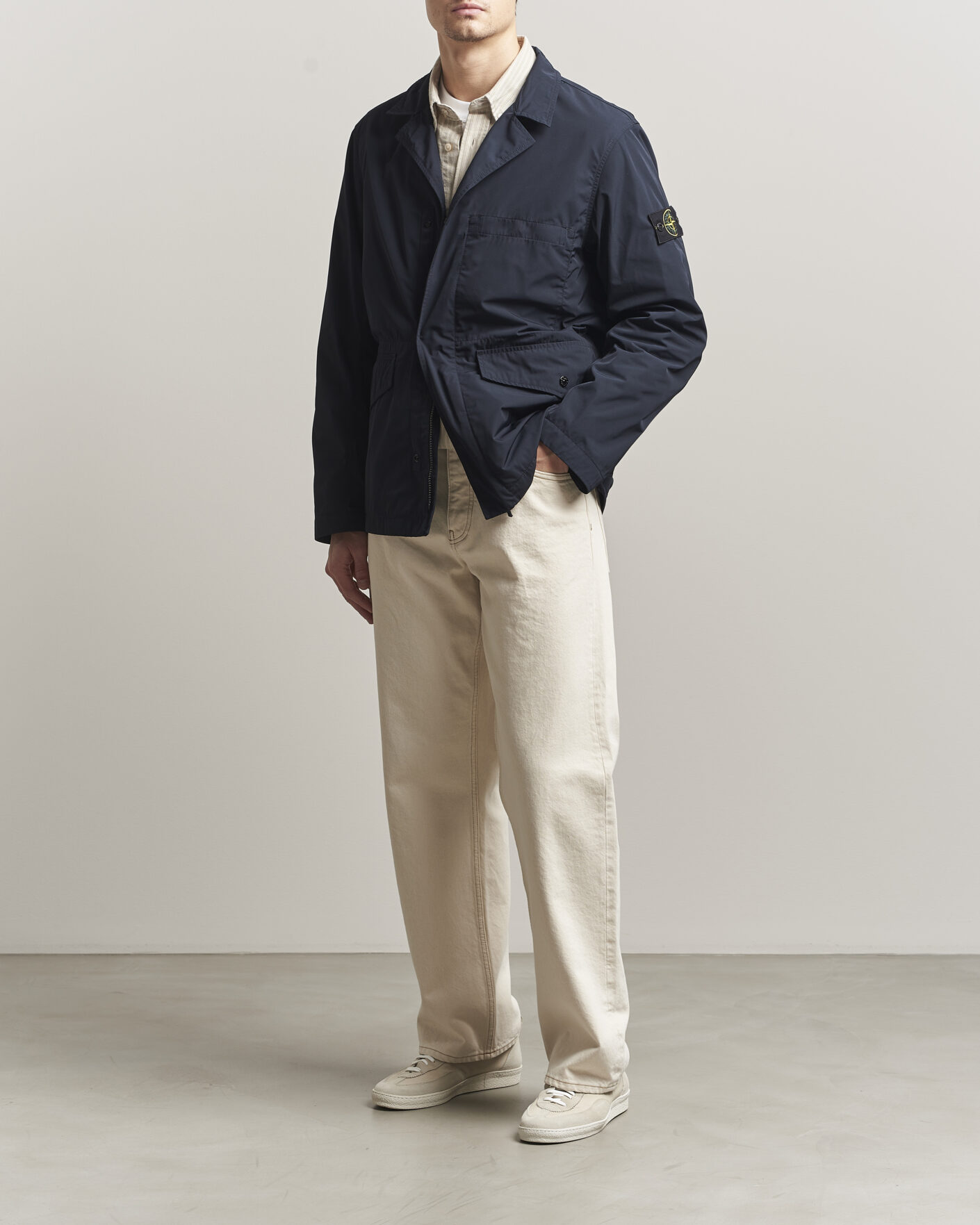 Hombres | Abrigos y chaquetas | Stone Island | Micro Twill Blazer Jacket Navy