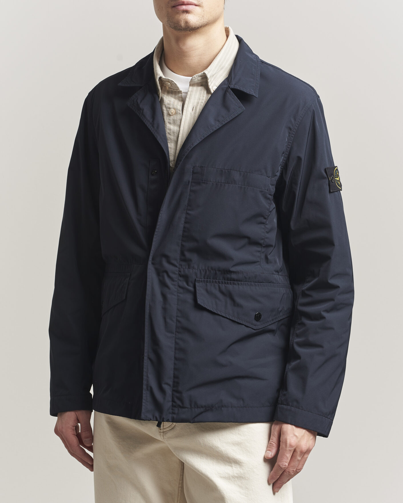 Hombres | Abrigos y chaquetas | Stone Island | Micro Twill Blazer Jacket Navy