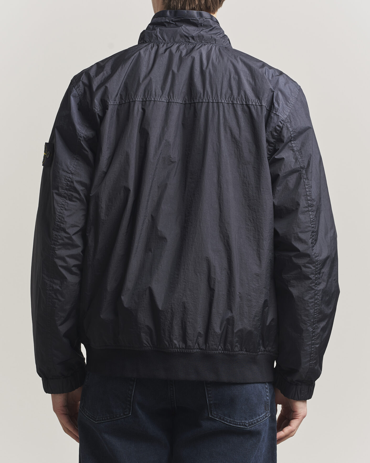 Hombres | Abrigos y chaquetas | Stone Island | Crinkle Reps Short Jacket Navy