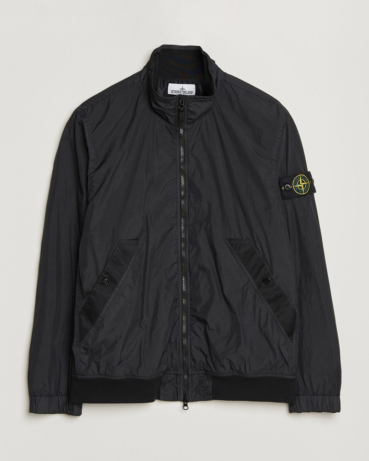 Hombres | Abrigos y chaquetas | Stone Island | Crinkle Reps Short Jacket Black