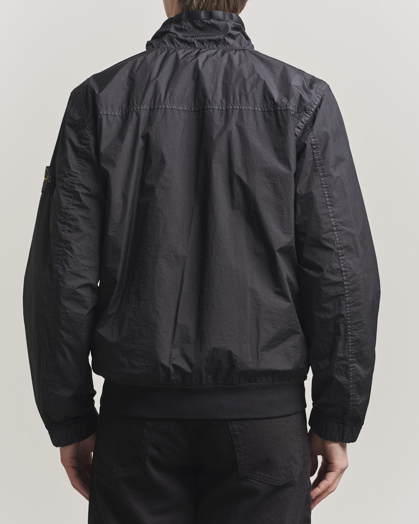 Hombres | Abrigos y chaquetas | Stone Island | Crinkle Reps Short Jacket Black