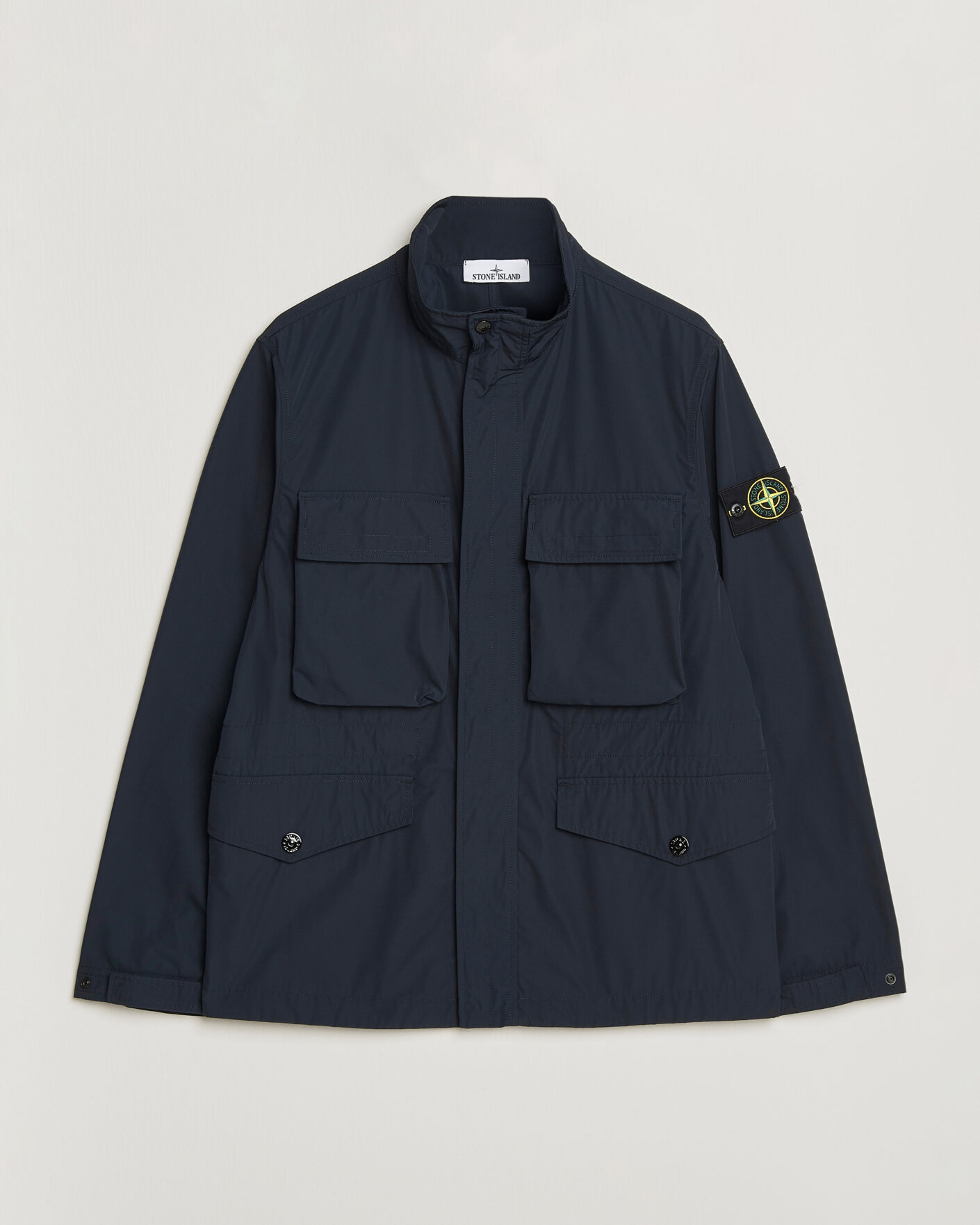 Hombres | Abrigos y chaquetas | Stone Island | Micro Twill Field Jacket Navy