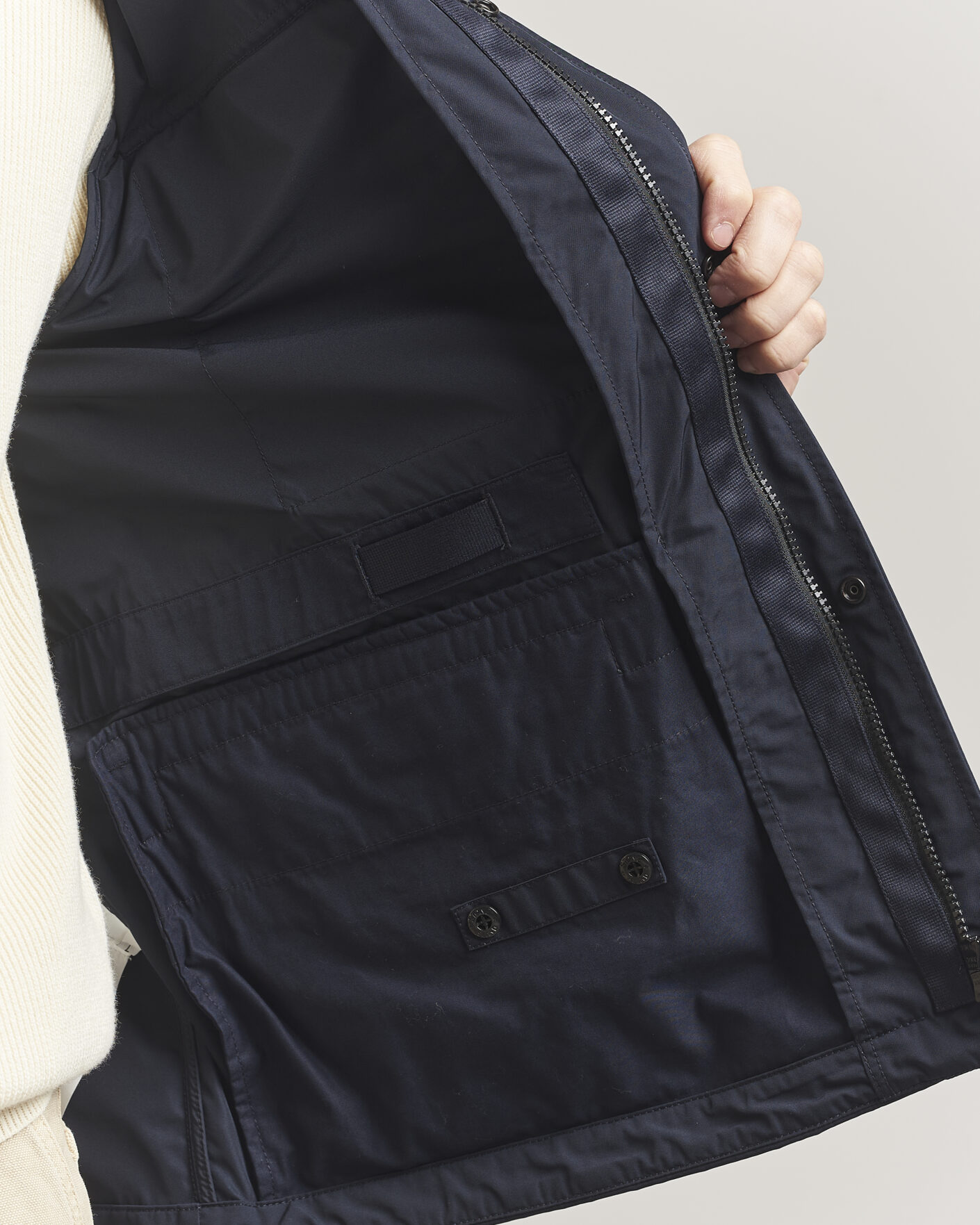 Hombres | Abrigos y chaquetas | Stone Island | Micro Twill Field Jacket Navy