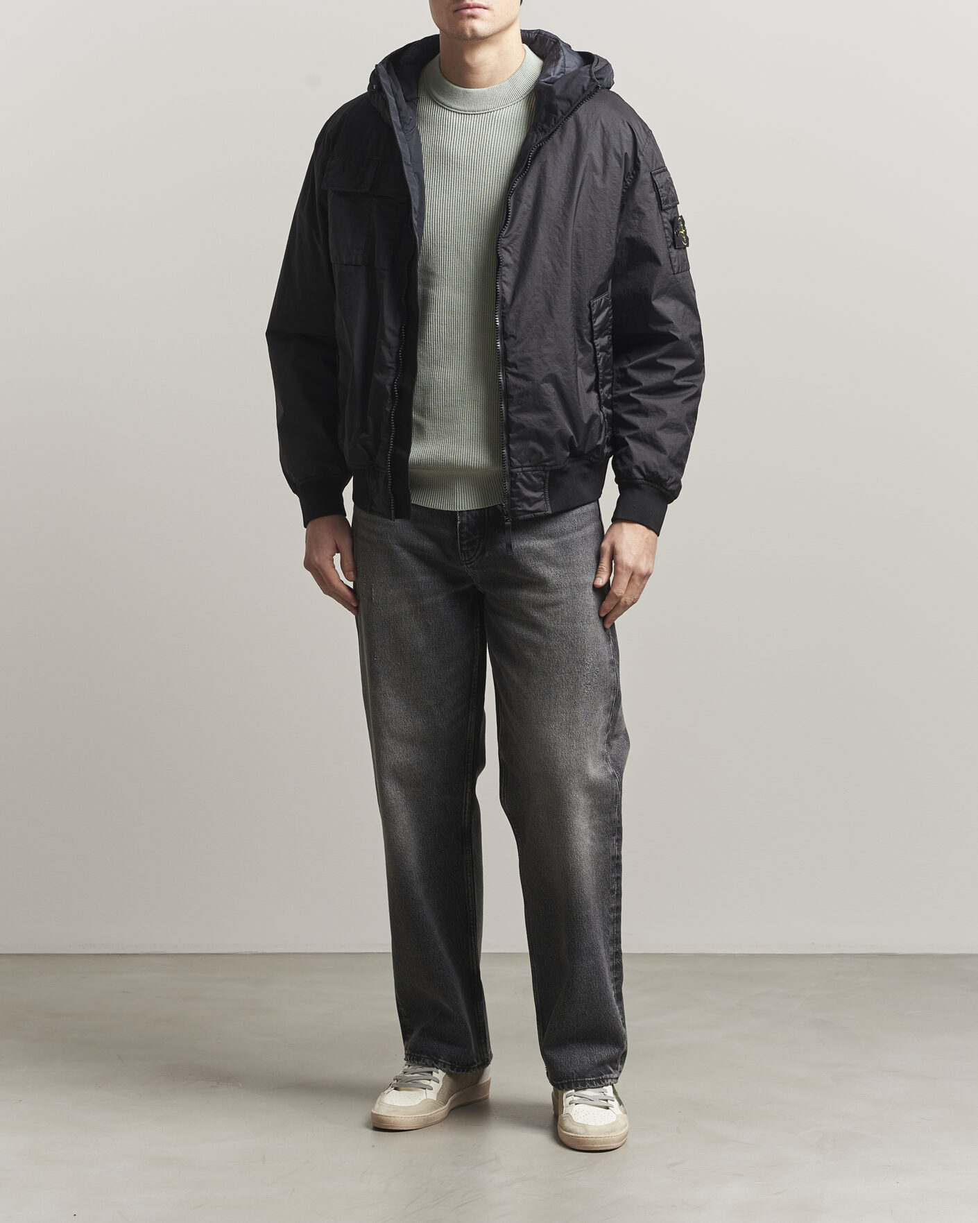 Hombres | Abrigos y chaquetas | Stone Island | Membrana 3L Hood Jacket Black