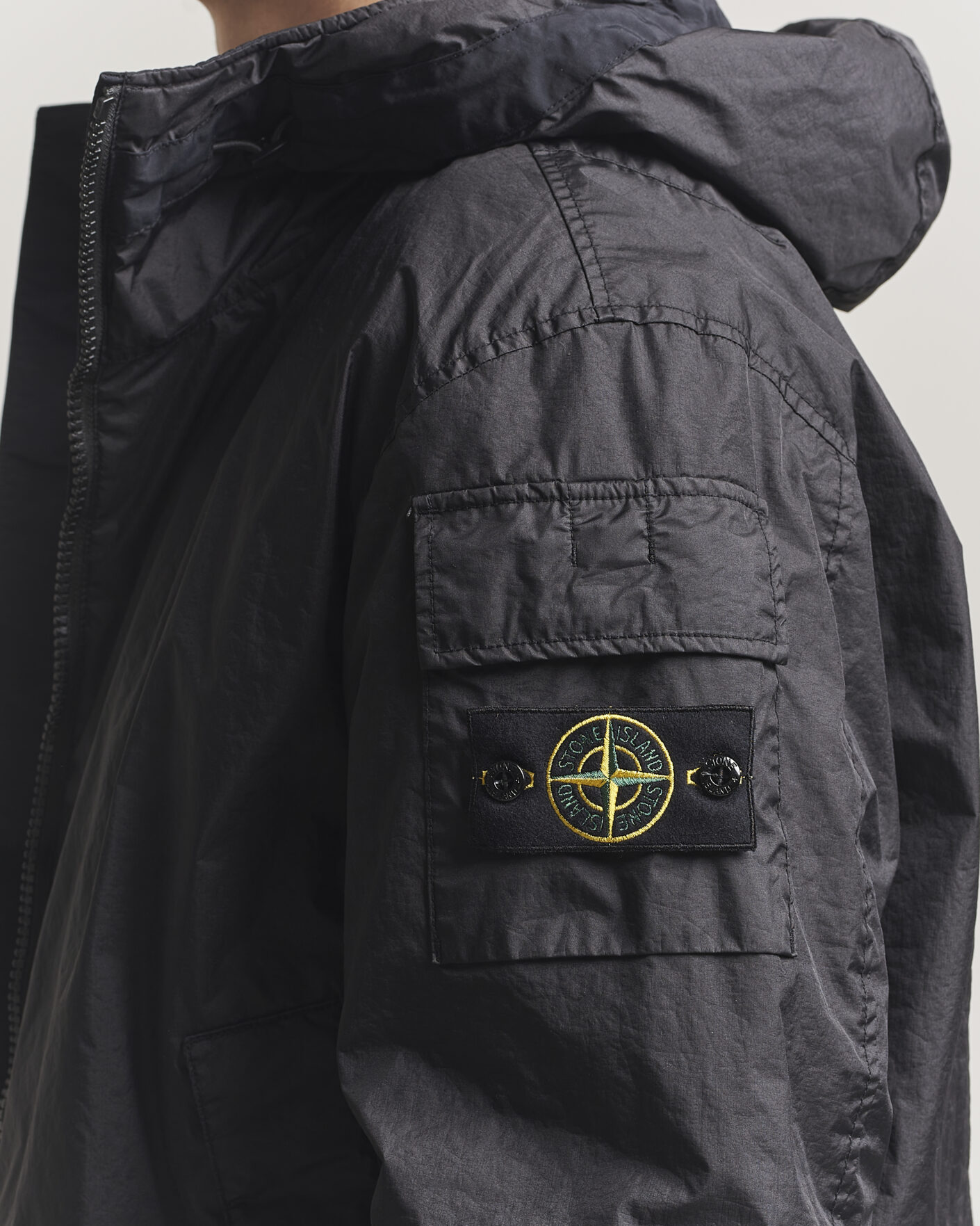 Hombres | Abrigos y chaquetas | Stone Island | Membrana 3L Hood Jacket Black