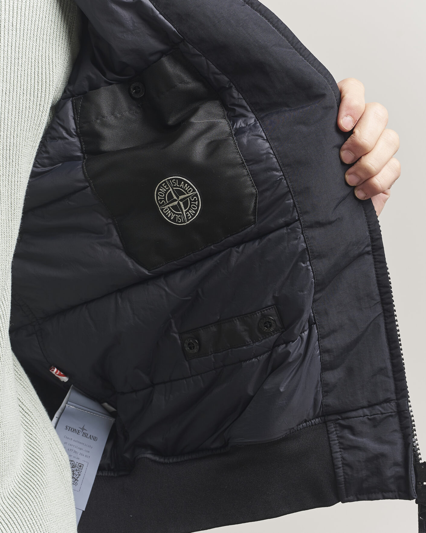 Hombres | Abrigos y chaquetas | Stone Island | Membrana 3L Hood Jacket Black
