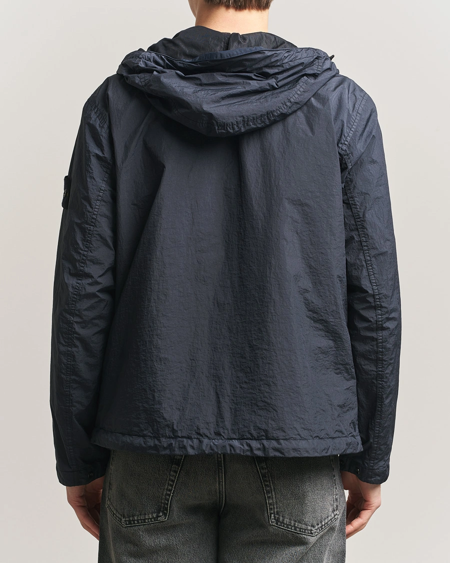 Hombres | Abrigos y chaquetas | Stone Island | Crinkle Reps Padded Hood Jacket Navy