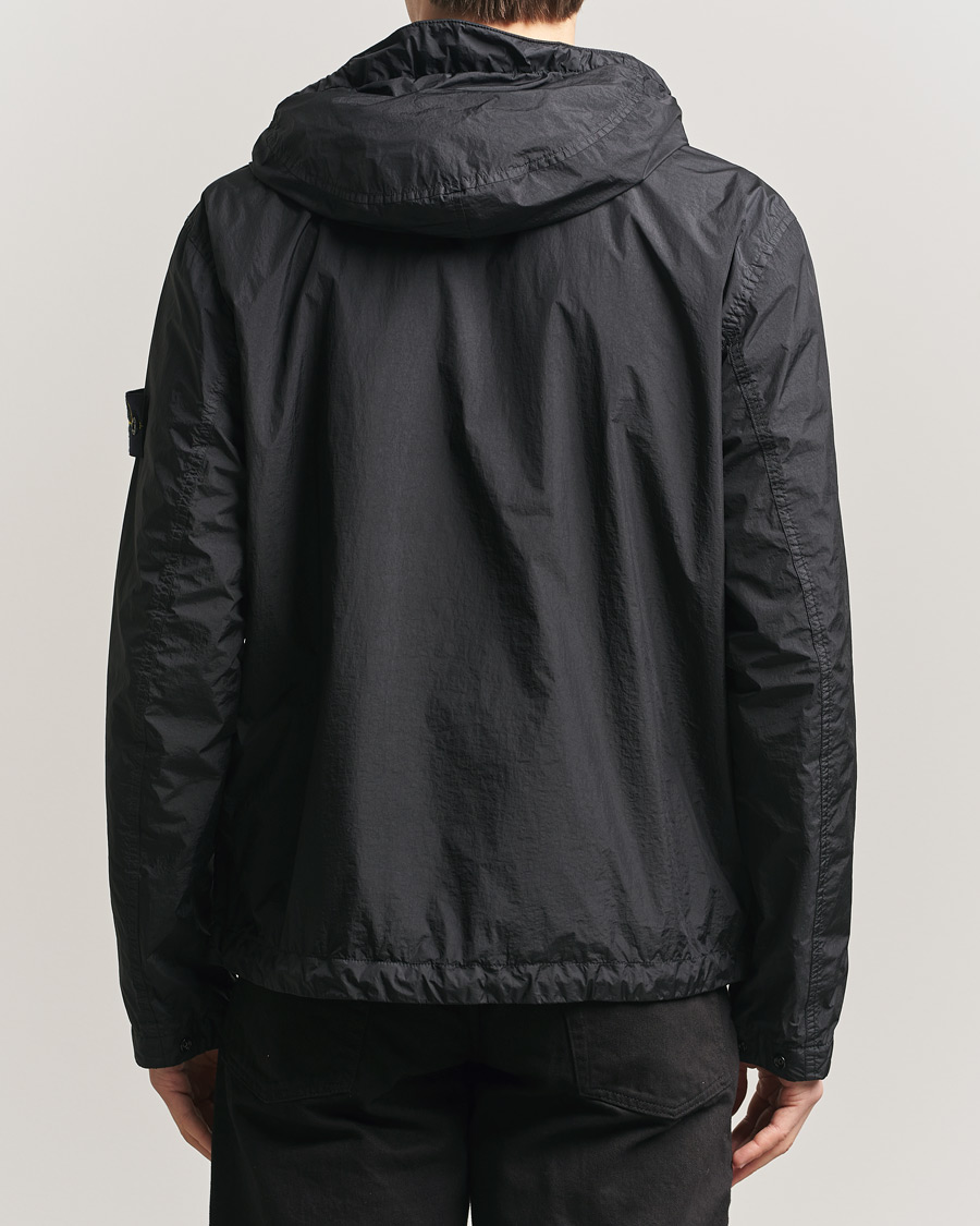 Hombres | Abrigos y chaquetas | Stone Island | Crinkle Reps Padded Hood Jacket Black