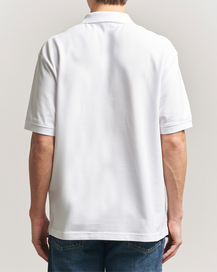 Hombres | Polos | Stone Island | Organic Cotton Pique White