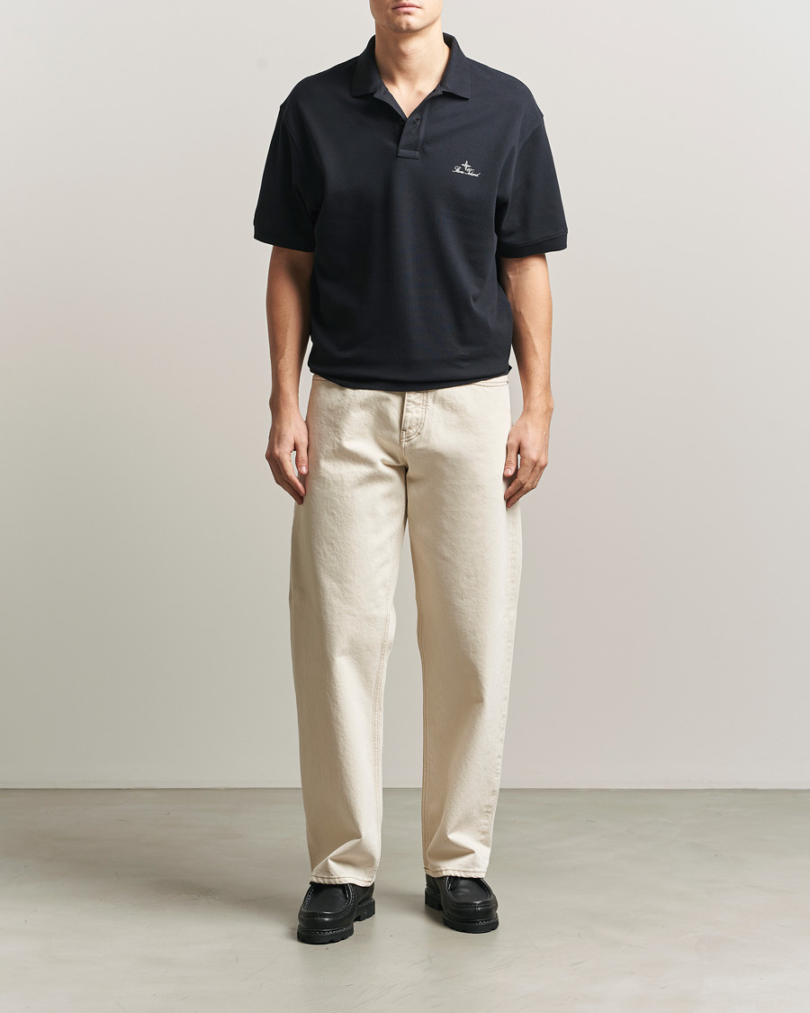 Hombres | Polos | Stone Island | Organic Cotton Pique Navy
