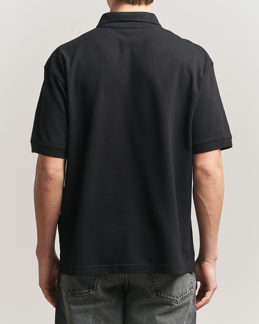 Hombres | Polos | Stone Island | Organic Cotton Pique Black