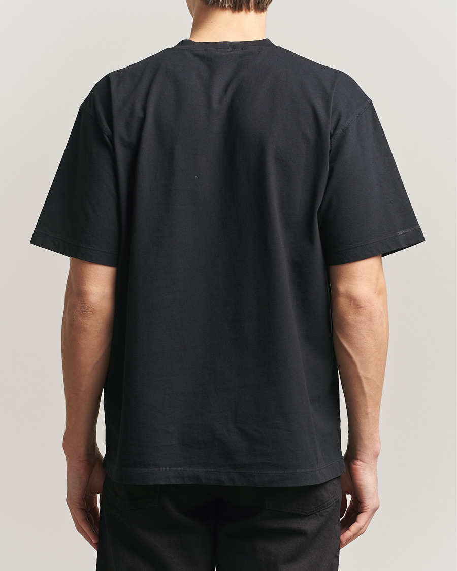 Hombres | Camisetas | Stone Island | Combed Organic Cotton T-Shirt Black