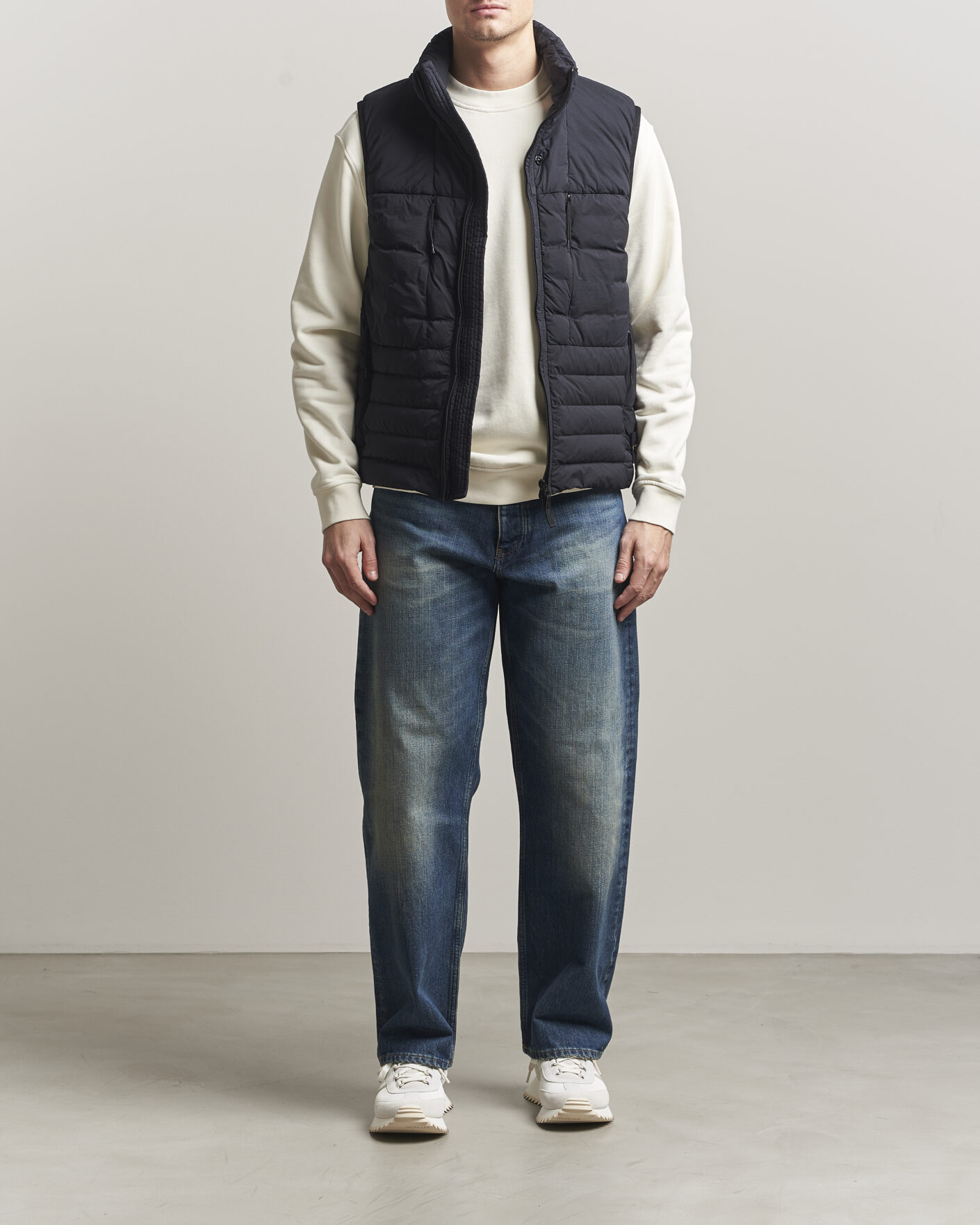 Hombres | Chalecos | Stone Island | Nylon Down Vest Navy