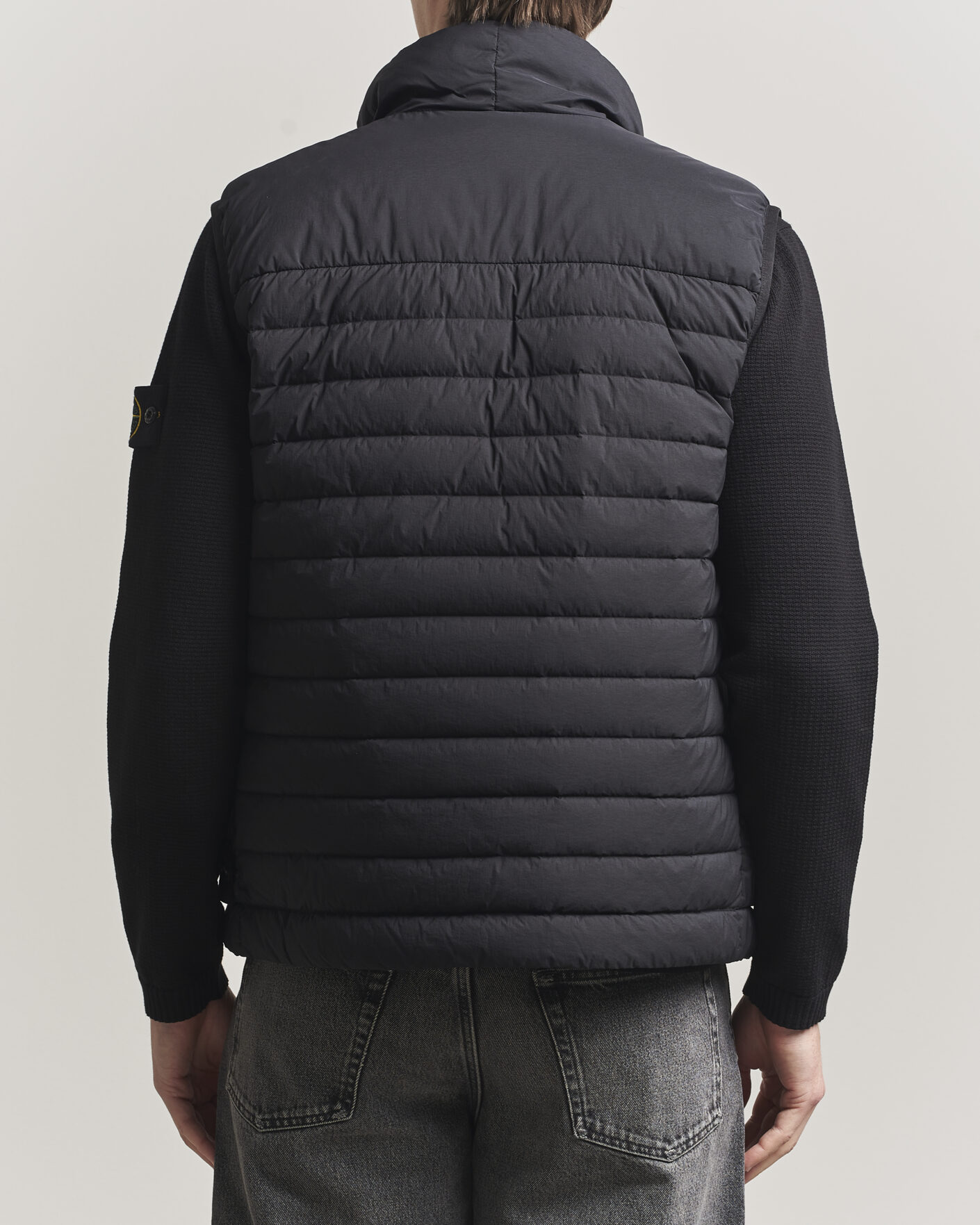 Hombres | Chalecos | Stone Island | Nylon Down Vest Black