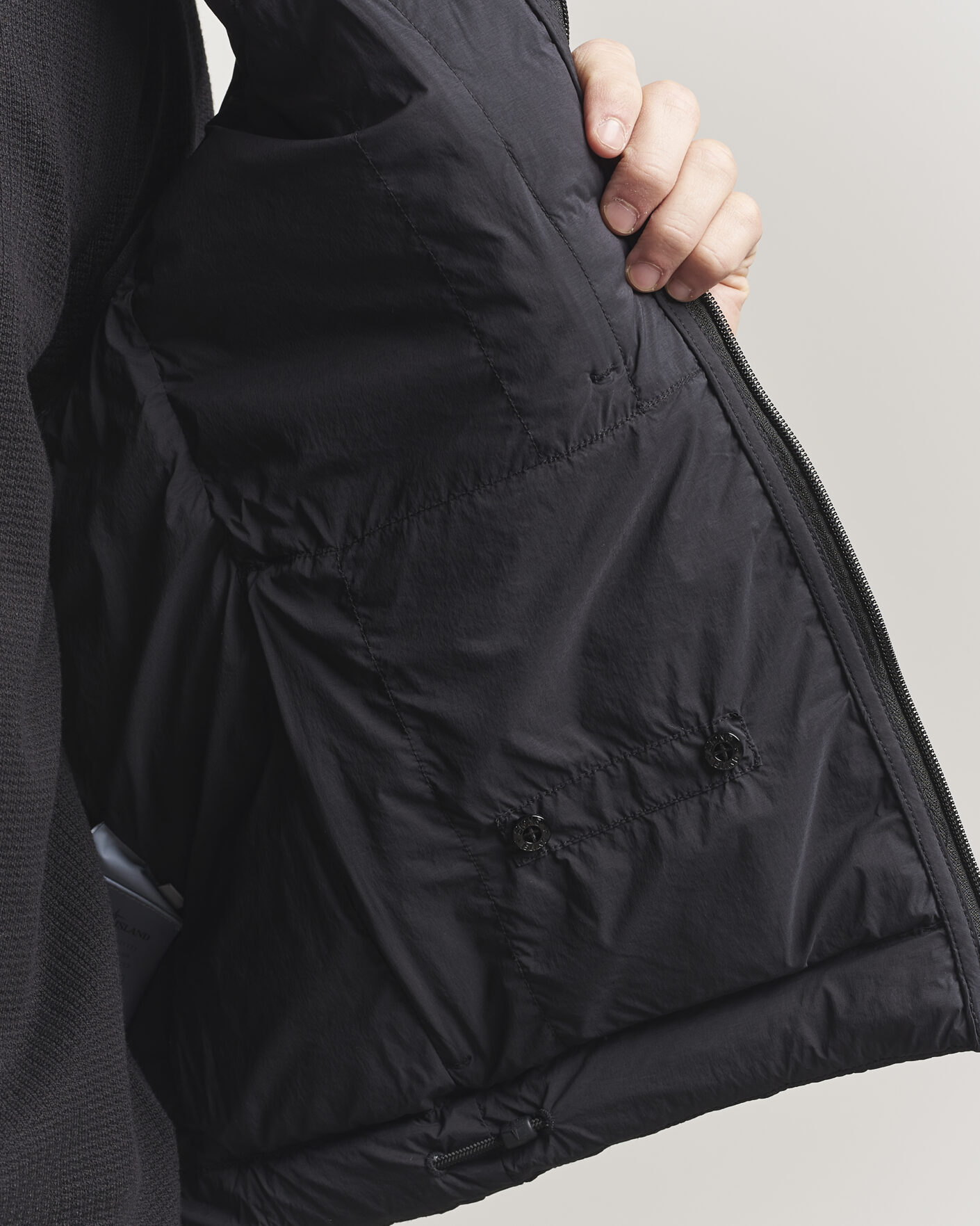 Hombres | Chalecos | Stone Island | Nylon Down Vest Black