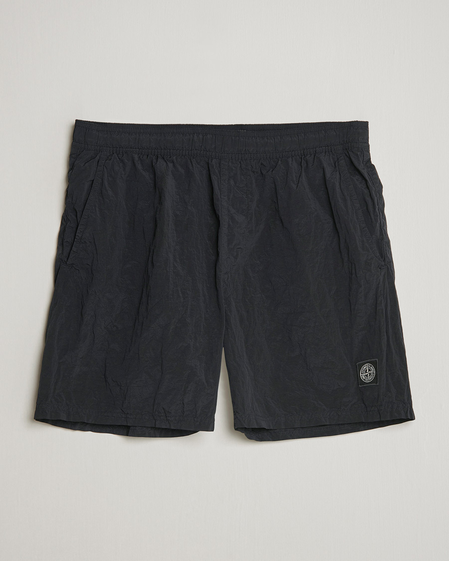 Hombres | Bañadores | Stone Island | Nylon Metal Econyl Swimshorts Black