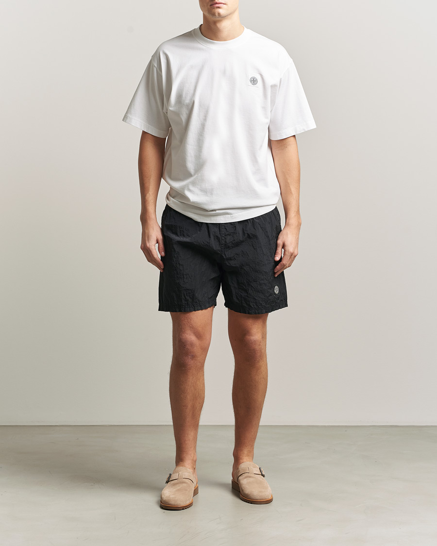 Hombres | Bañadores | Stone Island | Nylon Metal Econyl Swimshorts Black