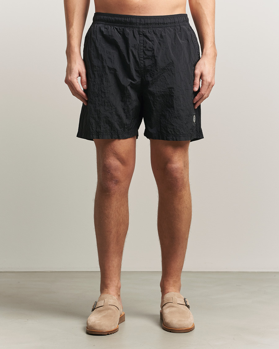 Hombres | Bañadores | Stone Island | Nylon Metal Econyl Swimshorts Black