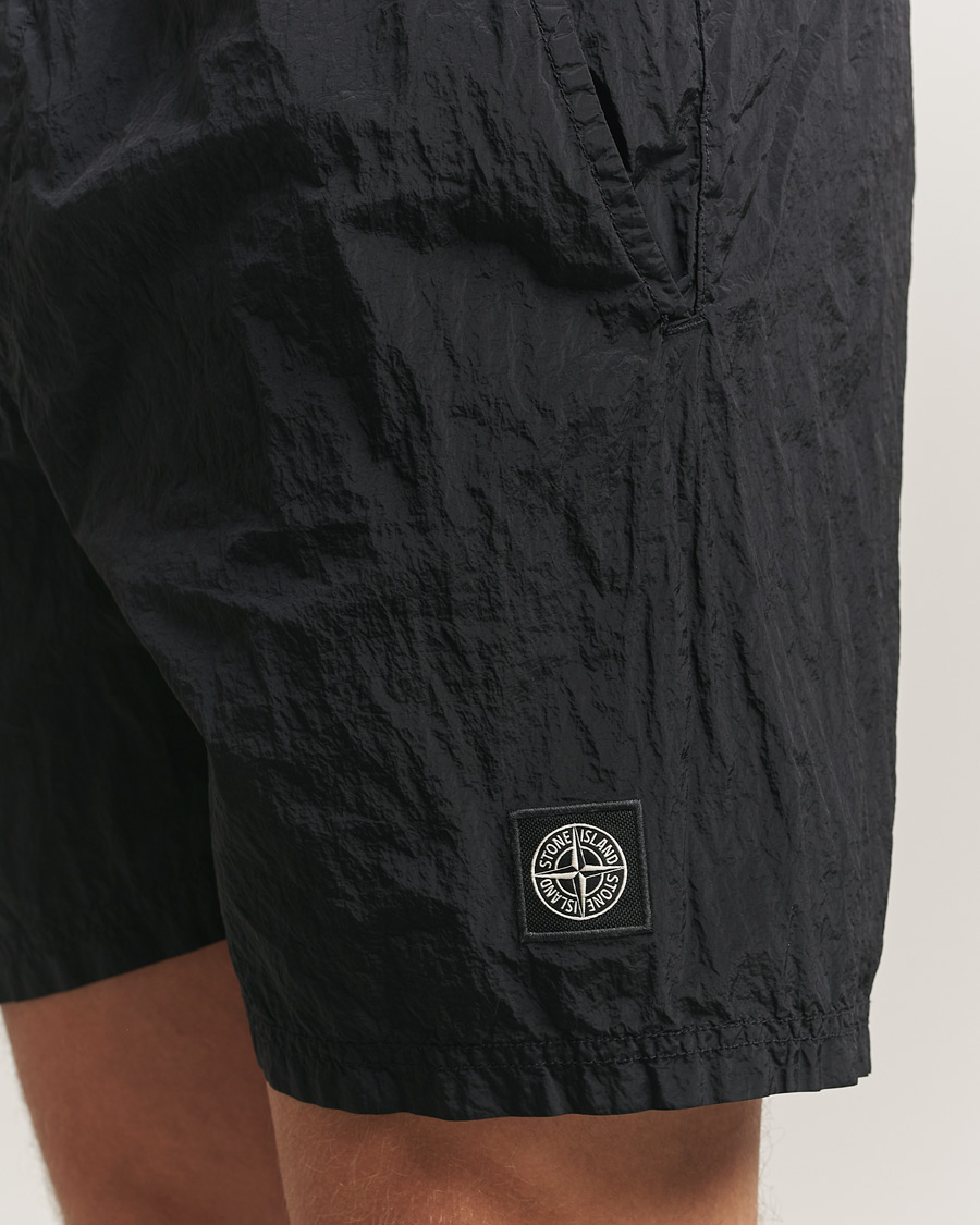 Hombres | Bañadores | Stone Island | Nylon Metal Econyl Swimshorts Black