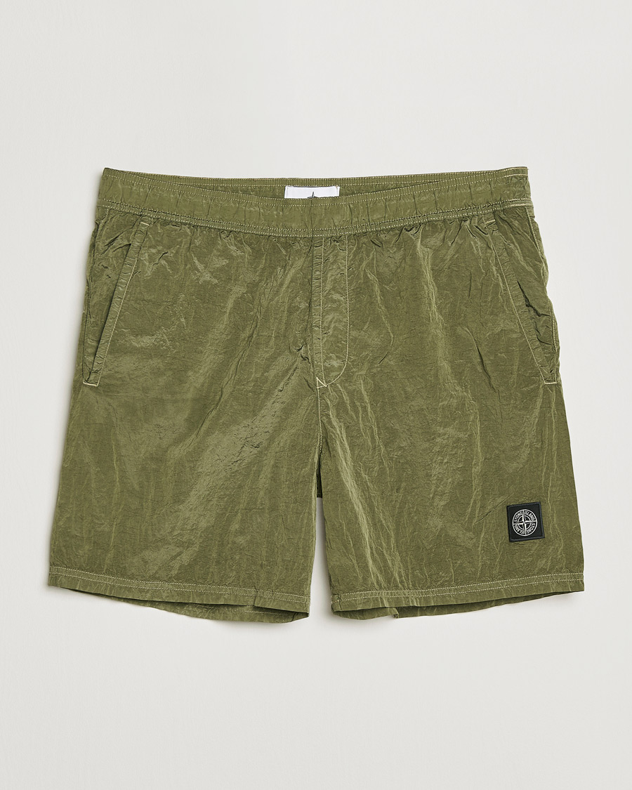 Hombres | Bañadores | Stone Island | Nylon Metal Econyl Swimshorts Military Green