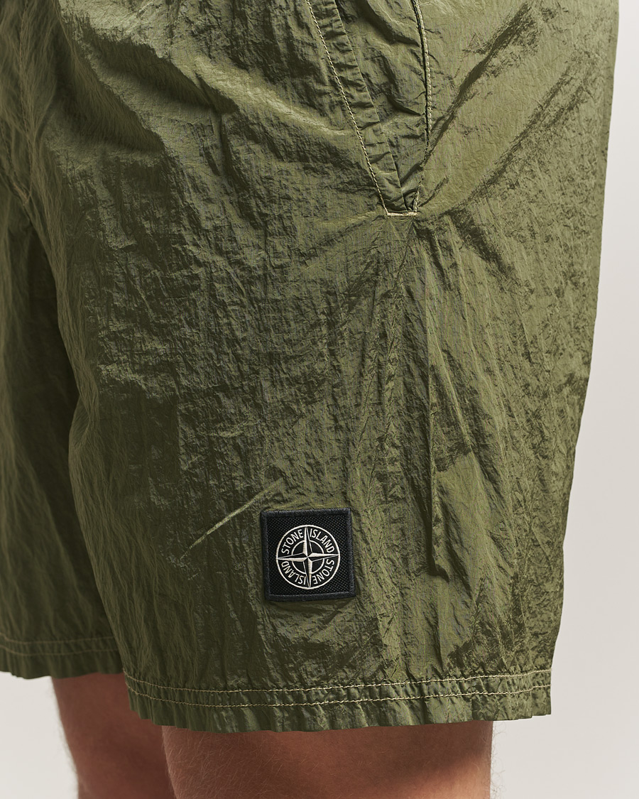 Hombres | Bañadores | Stone Island | Nylon Metal Econyl Swimshorts Military Green