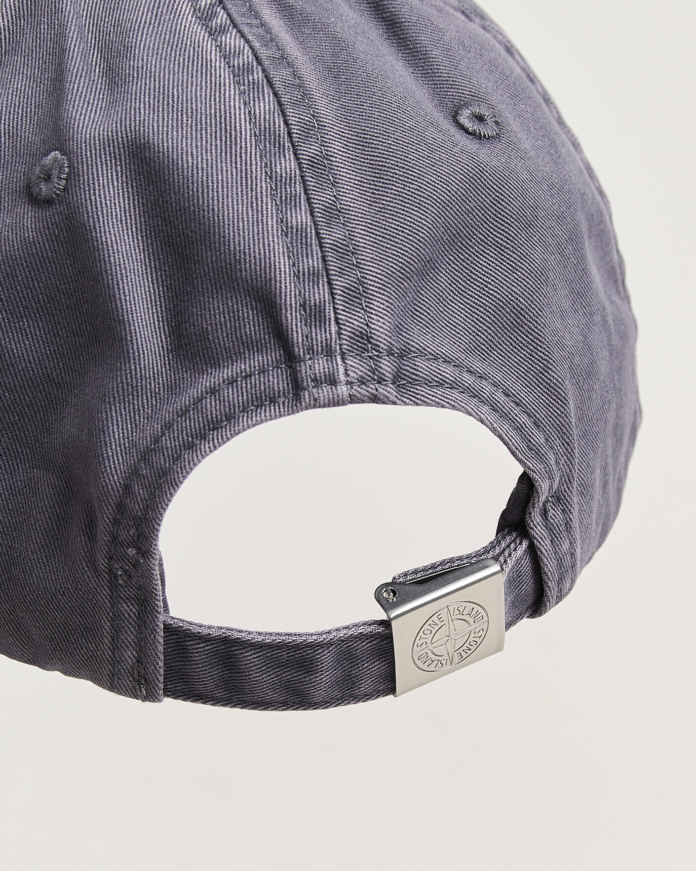 Hombres | Sombreros y gorras | Stone Island | Cotton Gabardine Cap Blue/Grey
