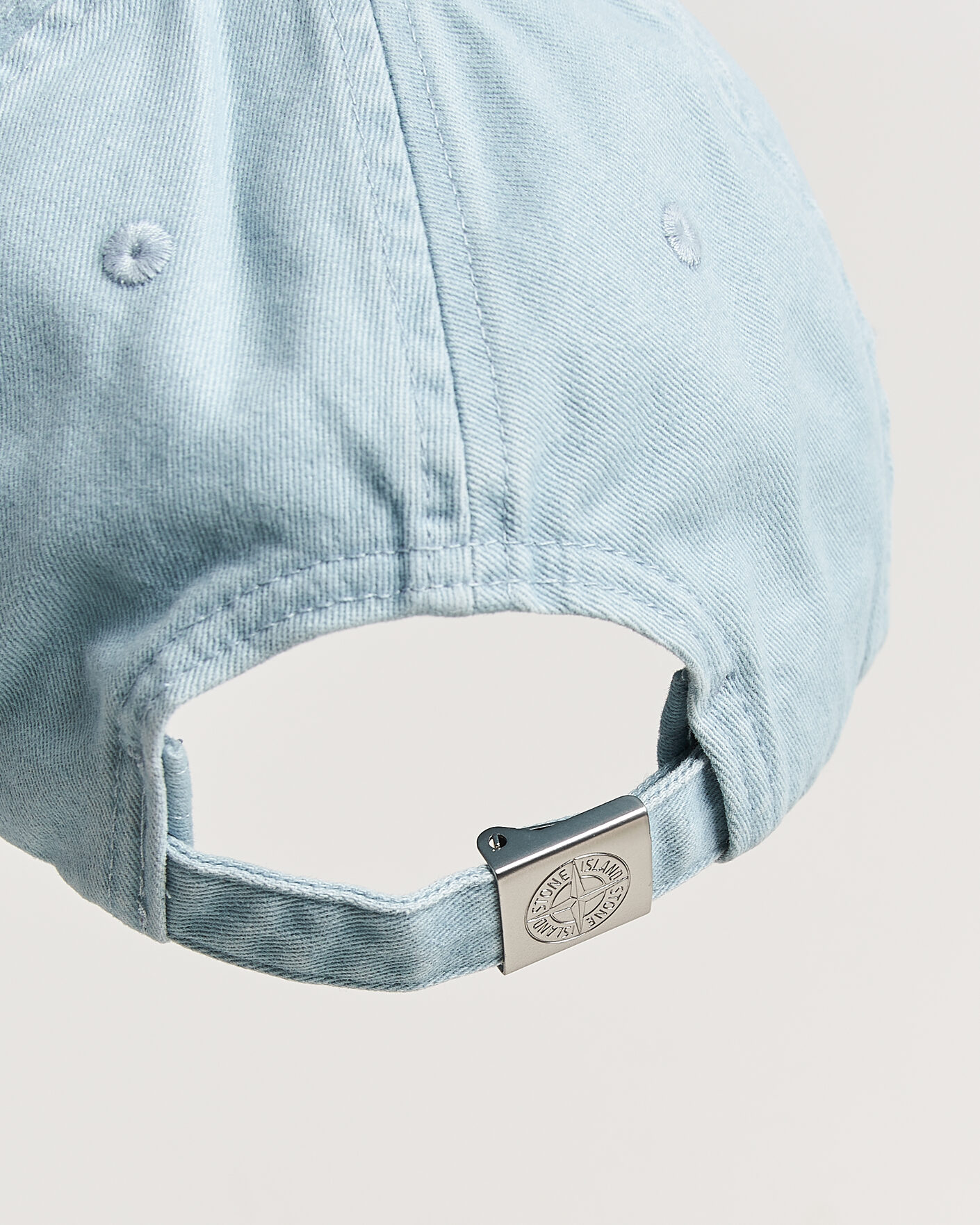 Hombres | Sombreros y gorras | Stone Island | Cotton Gabardine Cap Dusty Blue