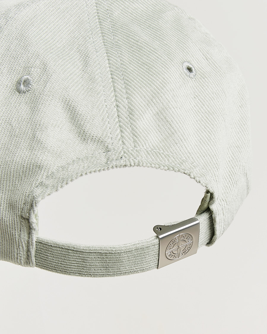 Hombres | Sombreros y gorras | Stone Island | Micro Cord Cotton Cap Sage