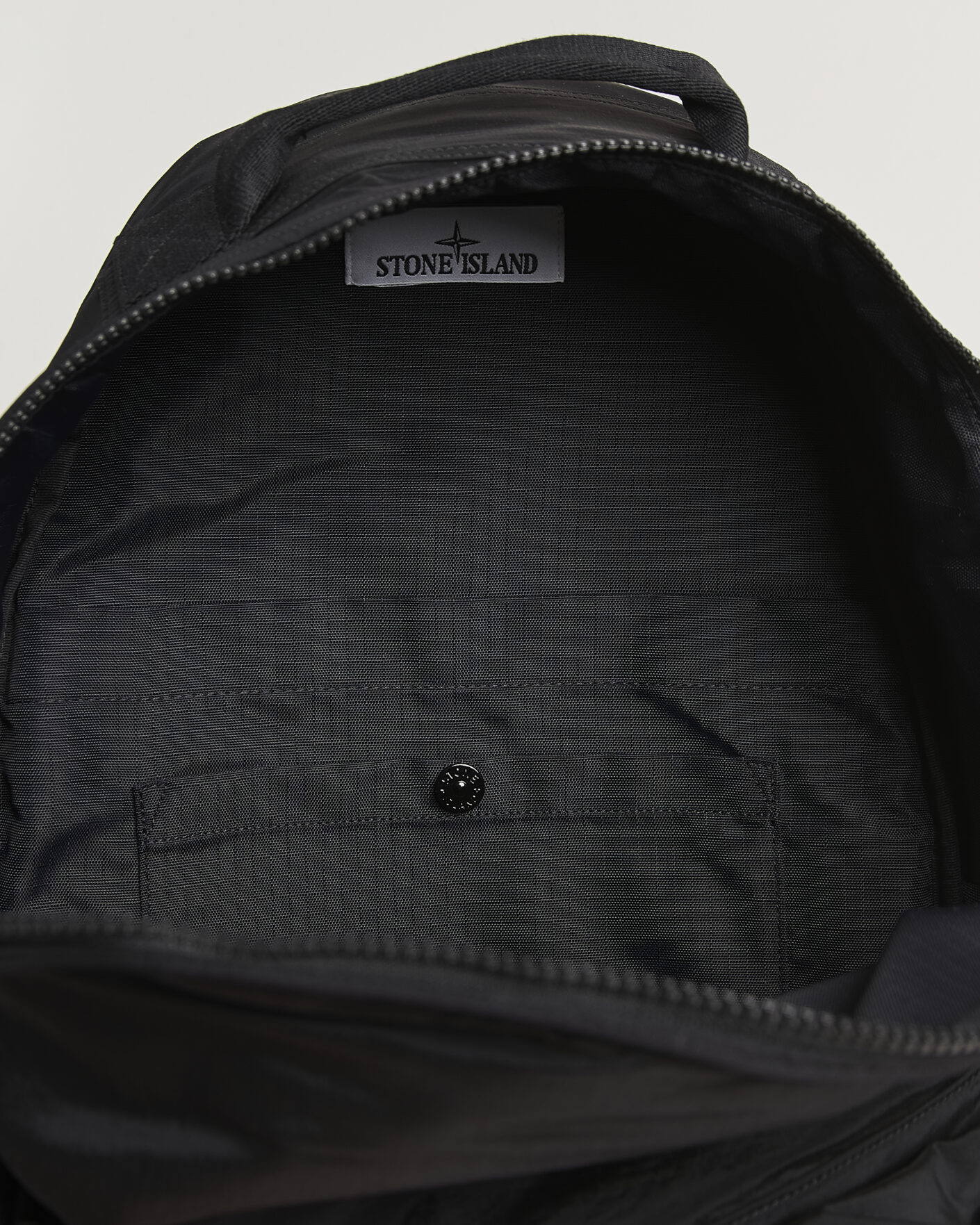 Hombres | Bolsos | Stone Island | Nylon Metal Backpack Black