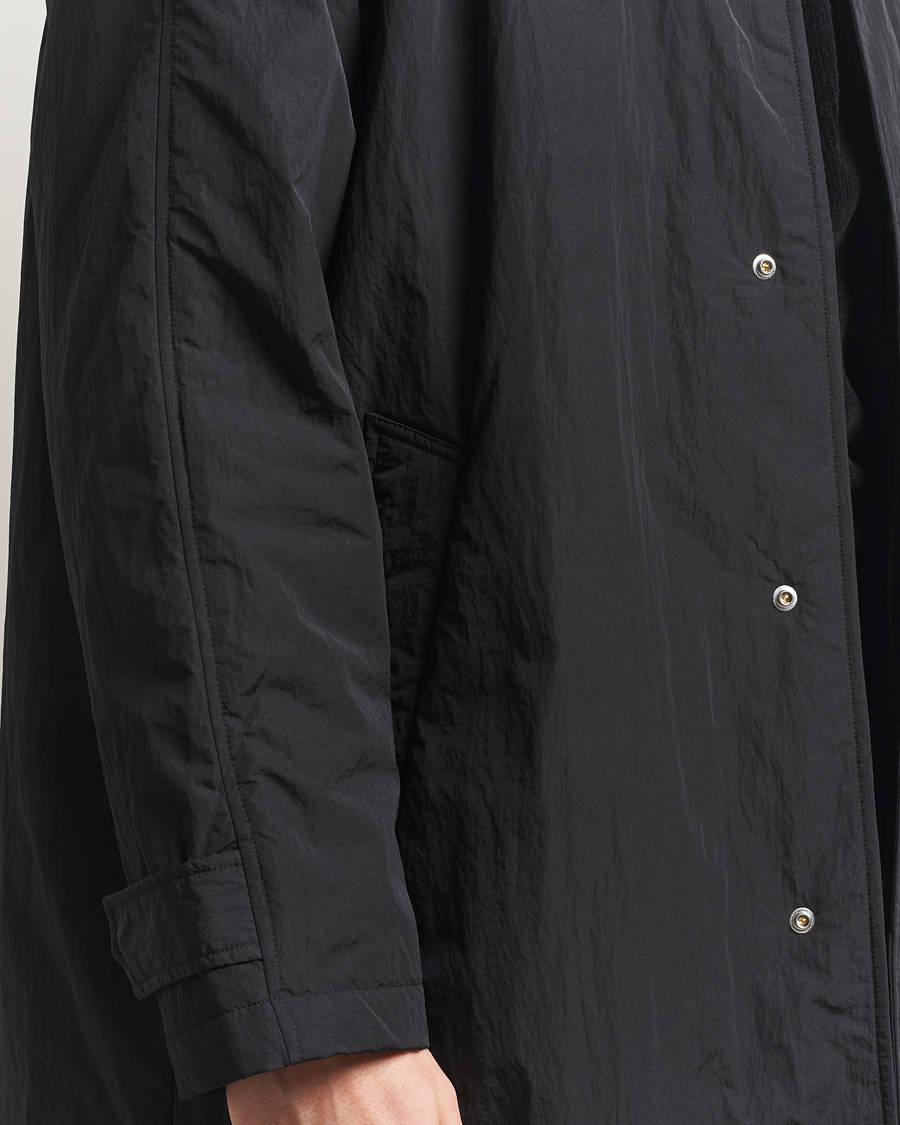 Hombres | Abrigos y chaquetas | Sunflower | Relaxed Nylon Coat Black