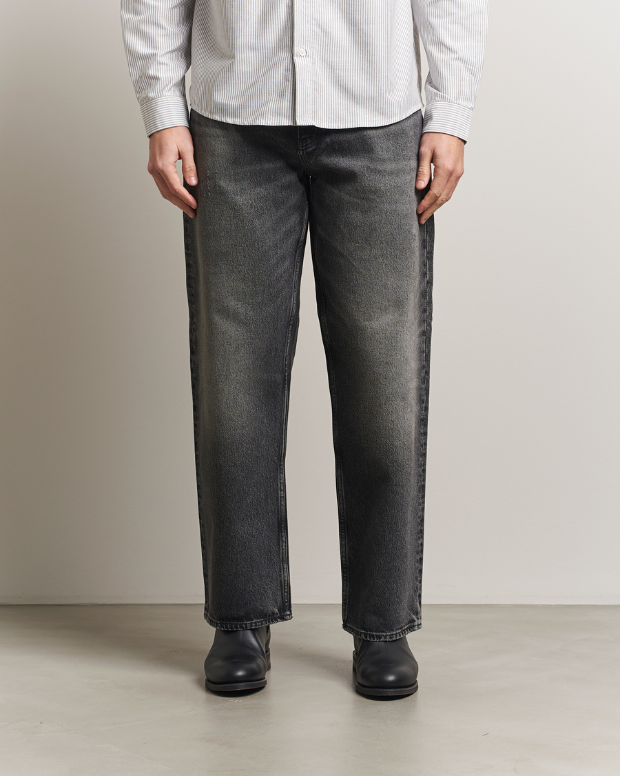 Hombres | Vaqueros | Sunflower | Loose Jeans New Black Worn