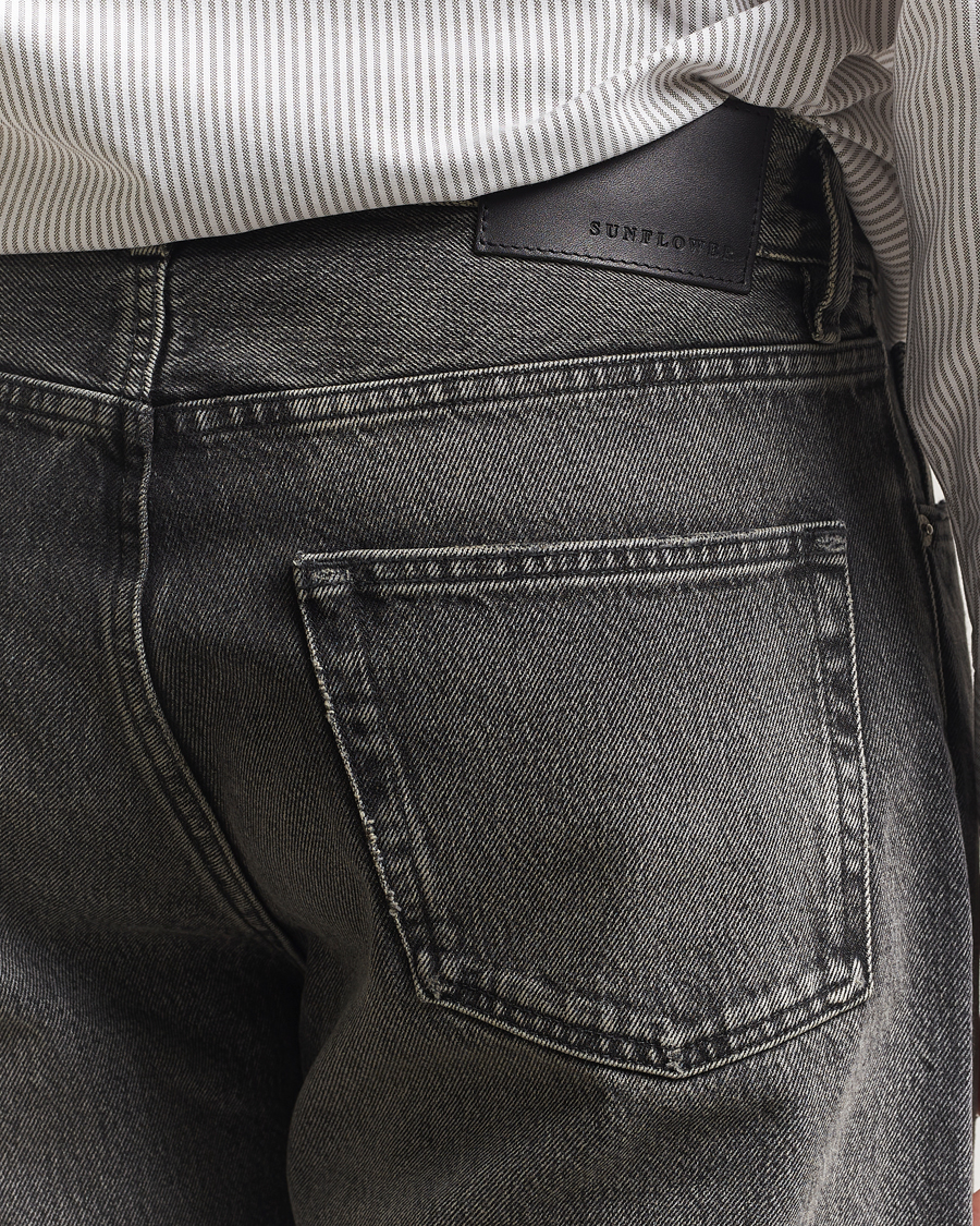 Hombres | Vaqueros | Sunflower | Loose Jeans New Black Worn