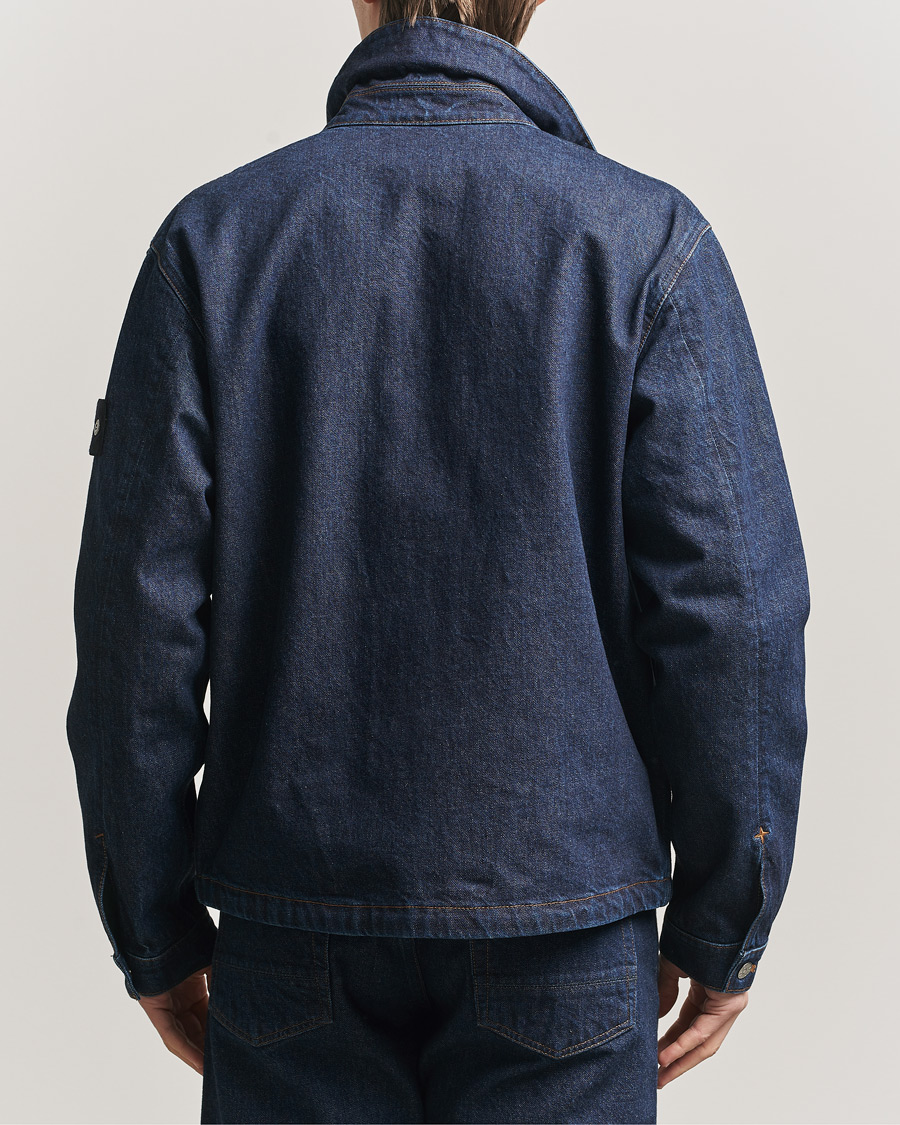 Hombres | Abrigos y chaquetas | Stone Island | Denim Jacket Blue Rinse